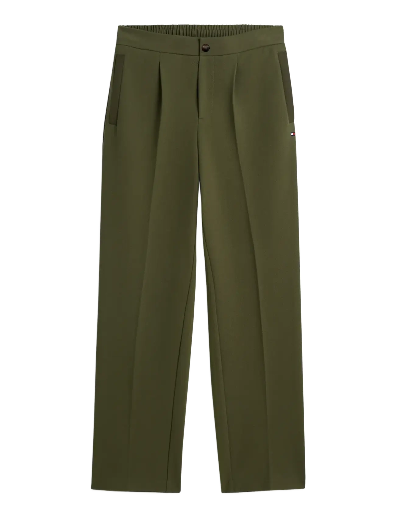 Tommy Hilfiger MIX MEDIA REG SWEATPANT - Kleidung - HUNTSMAN GREEN / green