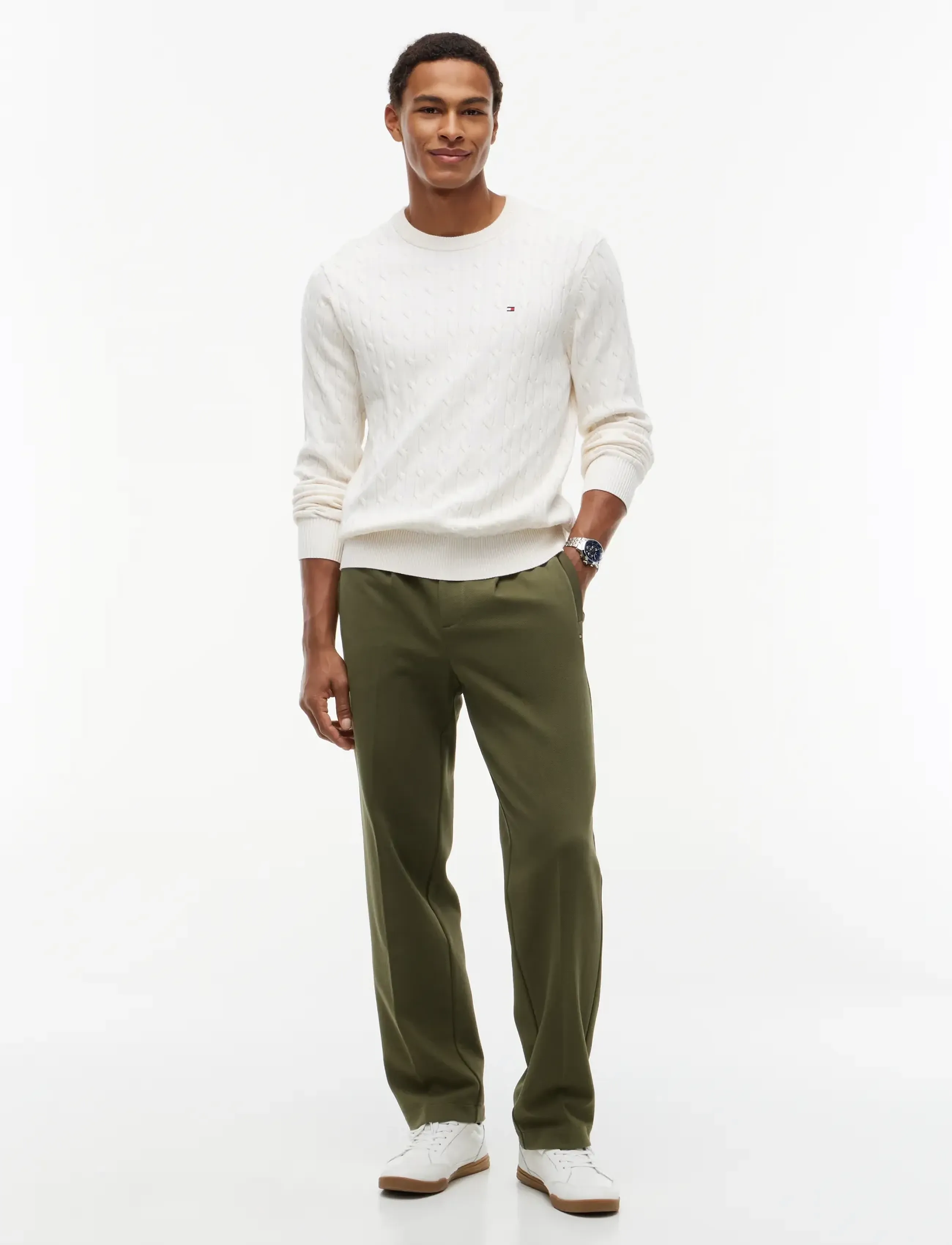 Tommy Hilfiger - MIX MEDIA REG SWEATPANT - nach anlass kaufen - huntsman green - 3