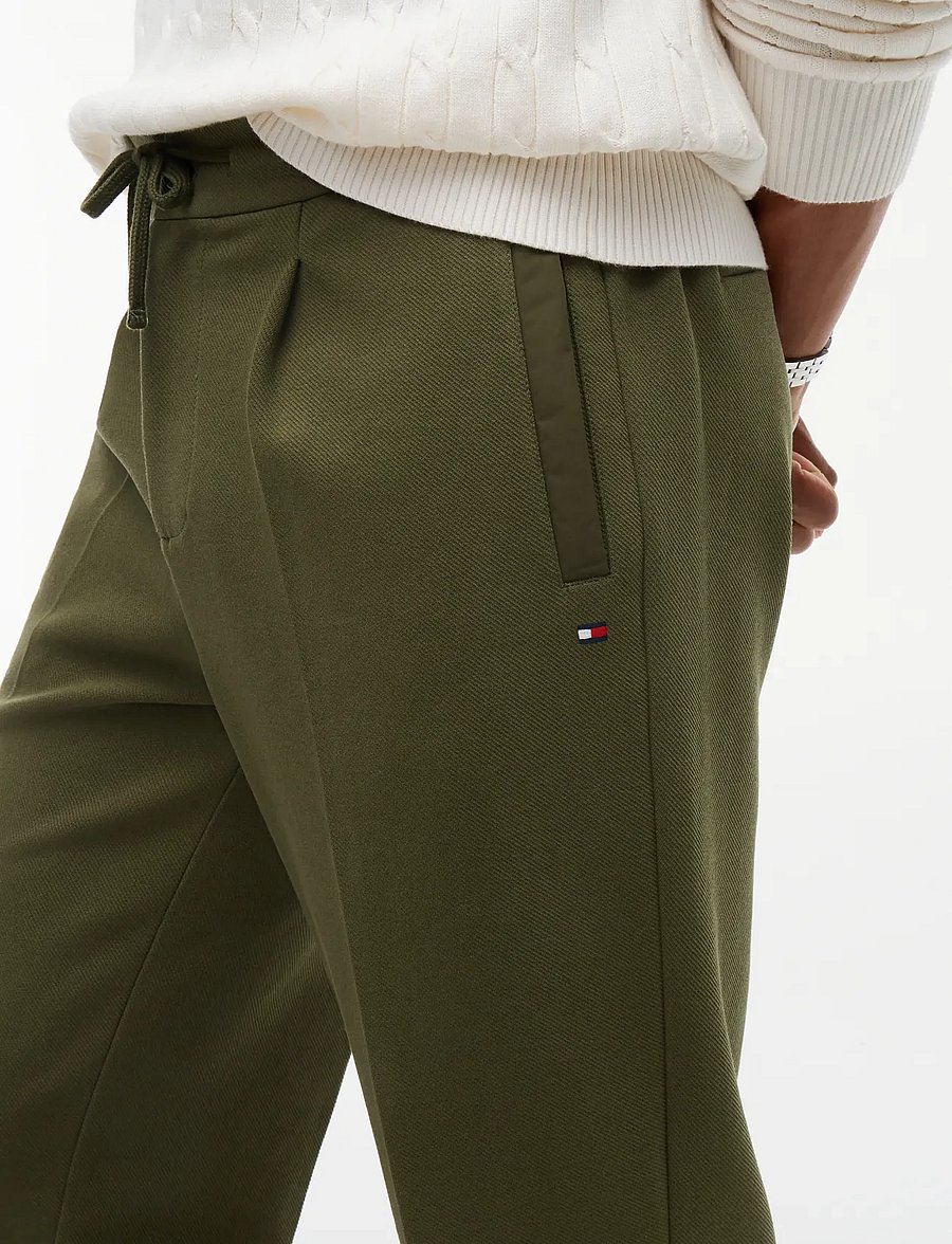 Tommy Hilfiger - MIX MEDIA REG SWEATPANT - nach anlass kaufen - huntsman green - 4