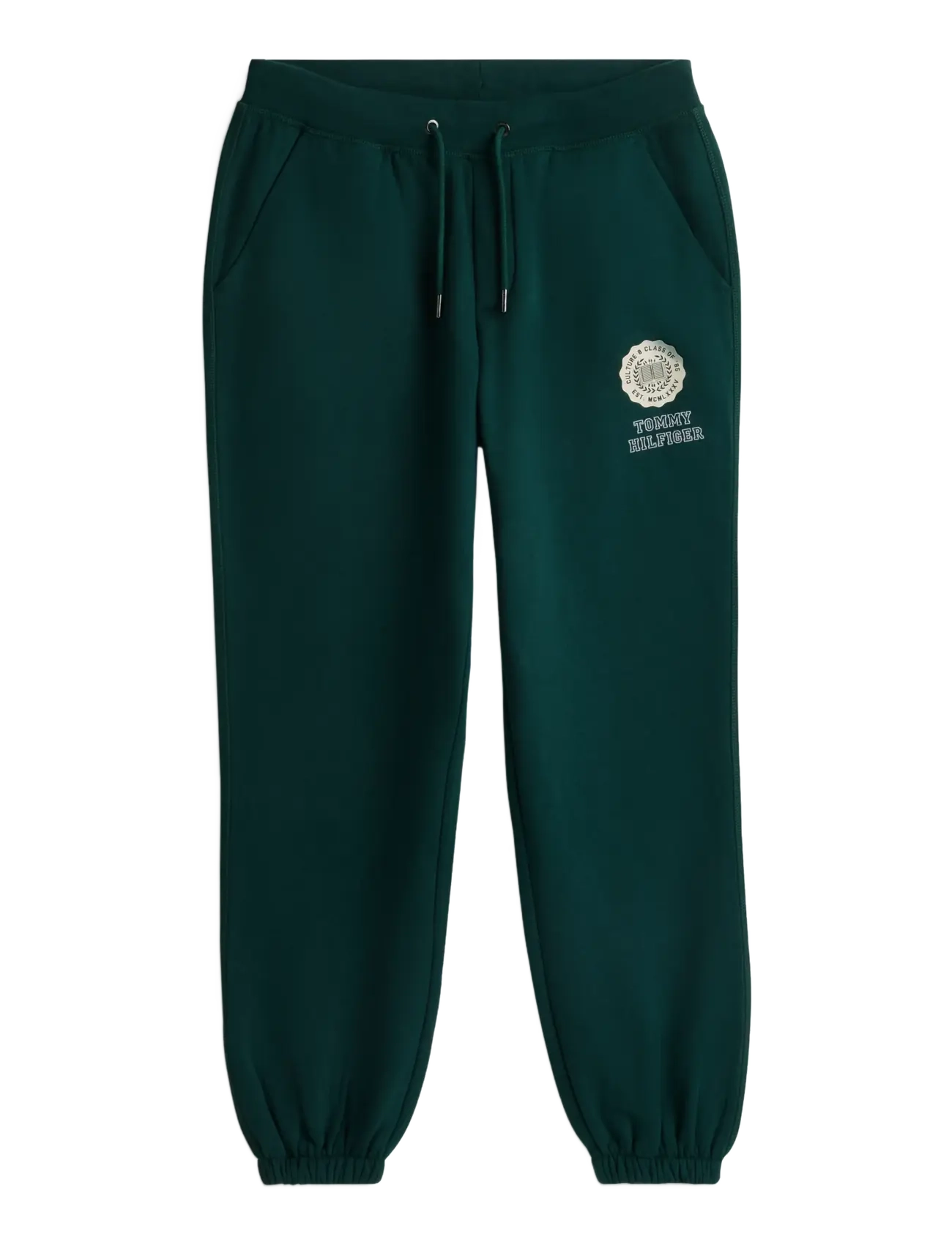 Tommy Hilfiger - GRAPHIC VARSITY ROUNDEL PANT - osta olukorra järgi - ornamental green - 1