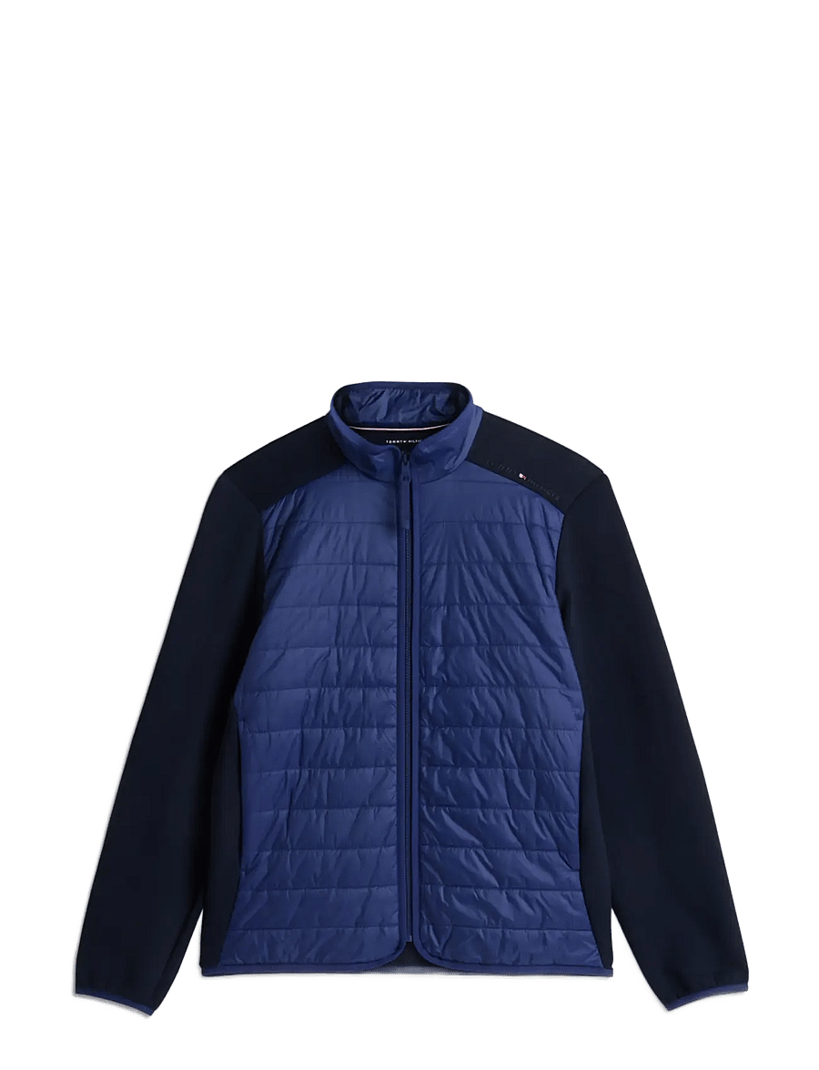 Tommy Hilfiger - MIXED MEDIA COLOR BLOCK ZT - hybrid-jacken - carbon navy navy blue - 1