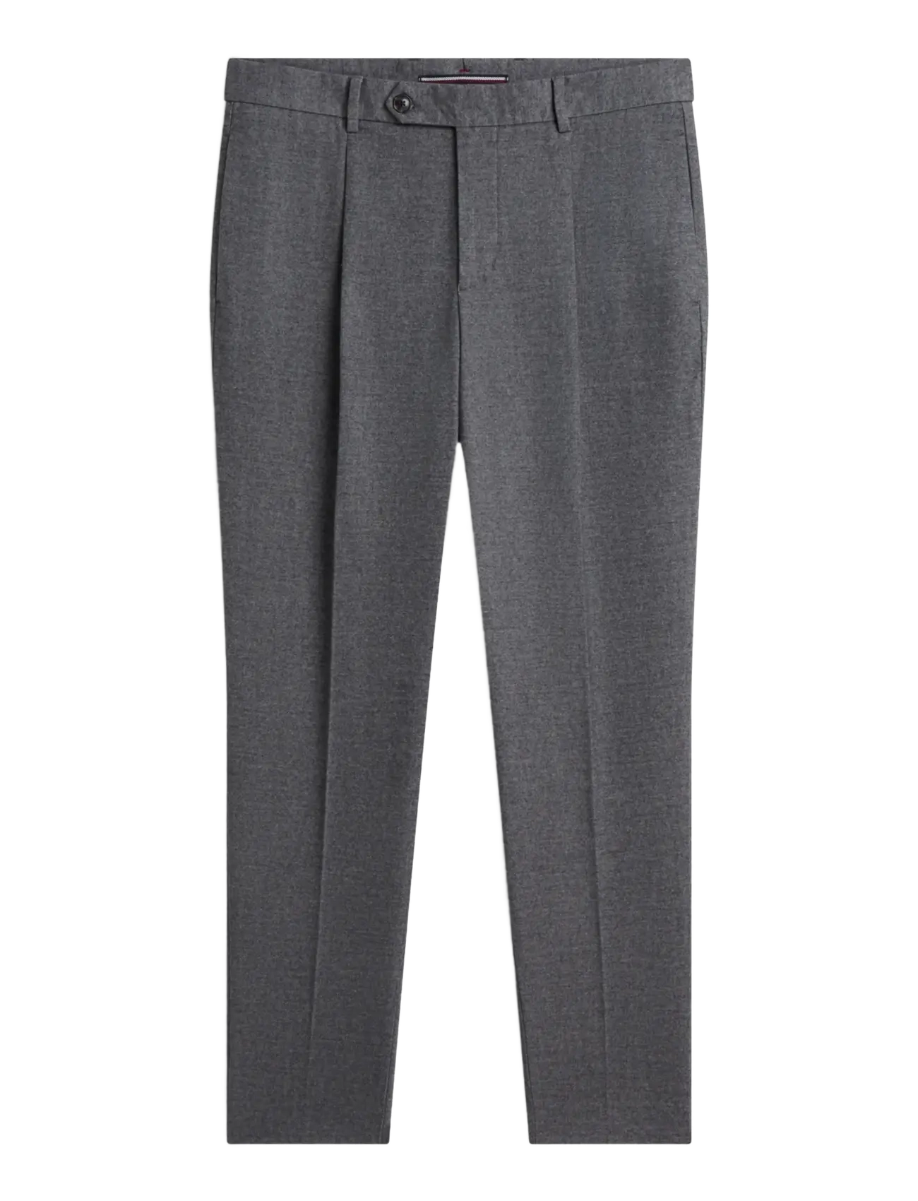 Tommy Hilfiger - NY SOLID BRUSHED DRESS PANTS - habitbukser - dark grey heather - 1