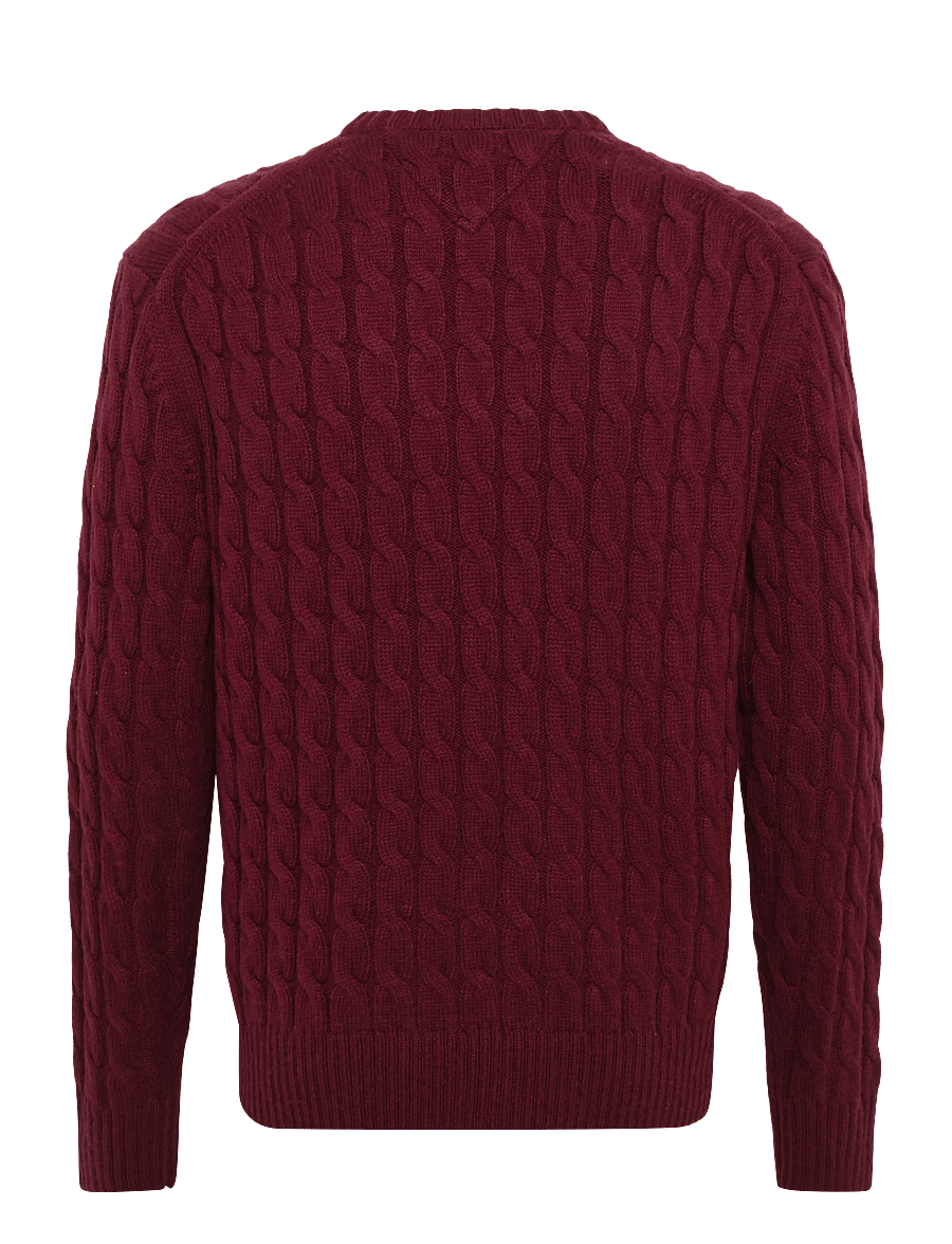 Tommy Hilfiger - ICON CREST GRAPHIC CREW NECK - rundhals - burgundy - 2