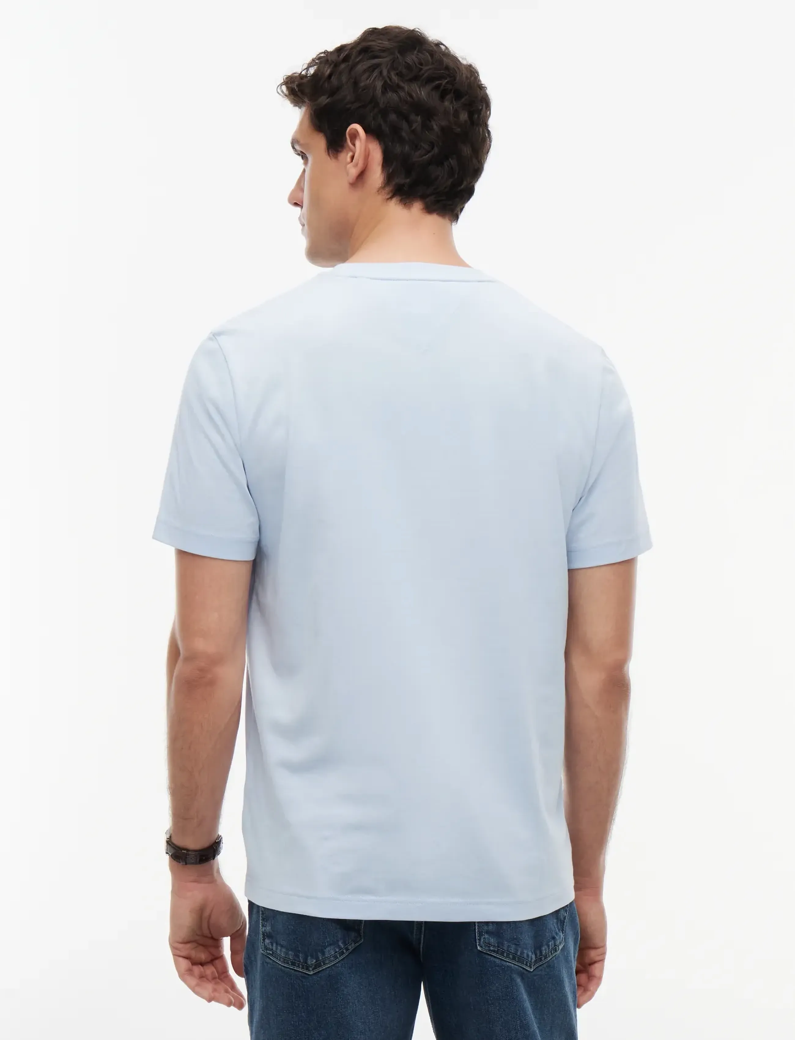 Tommy Hilfiger 2 PACK CHEST GRAPHIC REG TEES - Lühikeste varrukatega T-särgid - NAVY SKY BLUE / blue