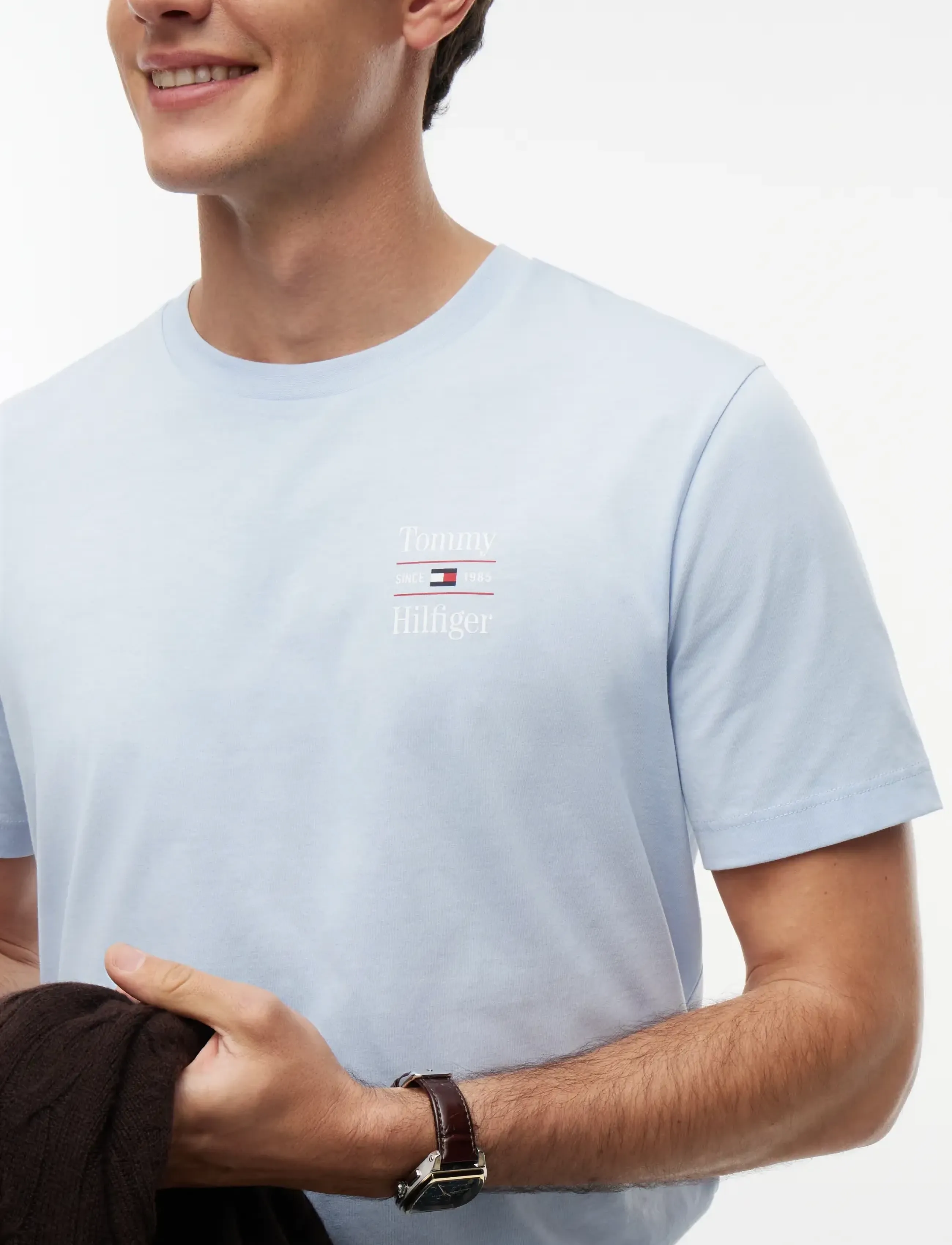 Tommy Hilfiger - 2 PACK CHEST GRAPHIC REG TEES - t-särkide multipakk - navy sky blue - 4