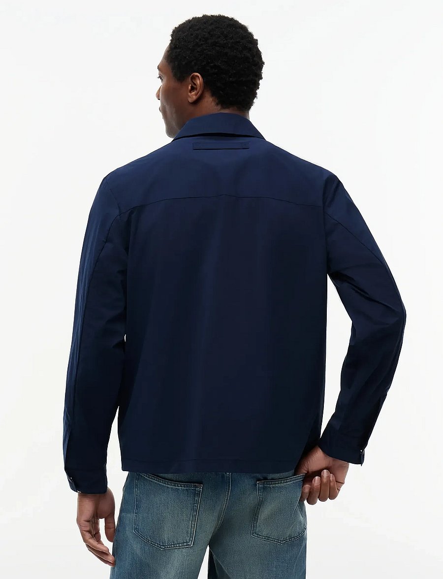 Tommy Hilfiger - SPORTY TECH SHIRT JACKET - shop by occasion - carbon navy - 2
