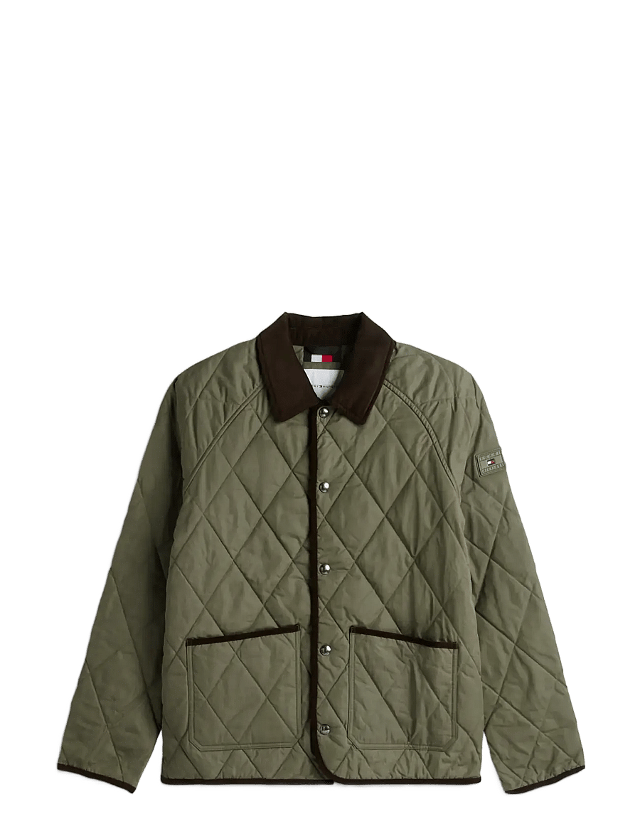 Tommy Hilfiger - QUILTED LINER JACKET - frühlingsjacken - ghost fern - 1