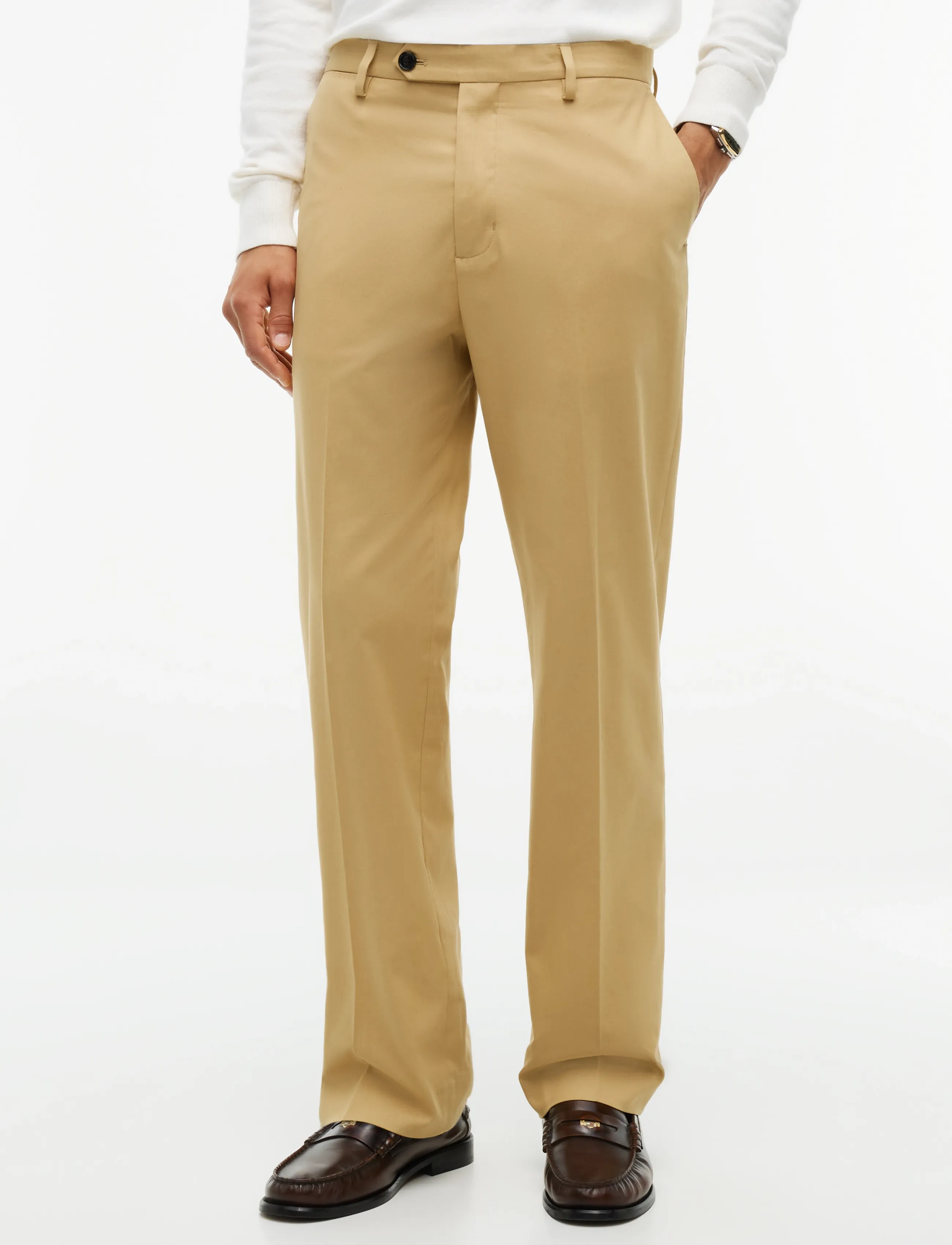 Tommy Hilfiger NY STRUCTURED PANTS - Tommy Hilfiger - STARFISH / beige