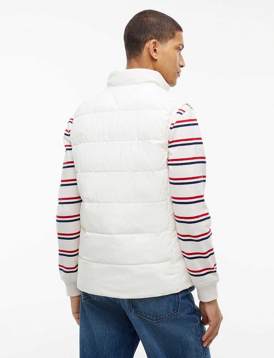 Tommy Hilfiger - BRANDED VEST - westen - ivory silk - 2