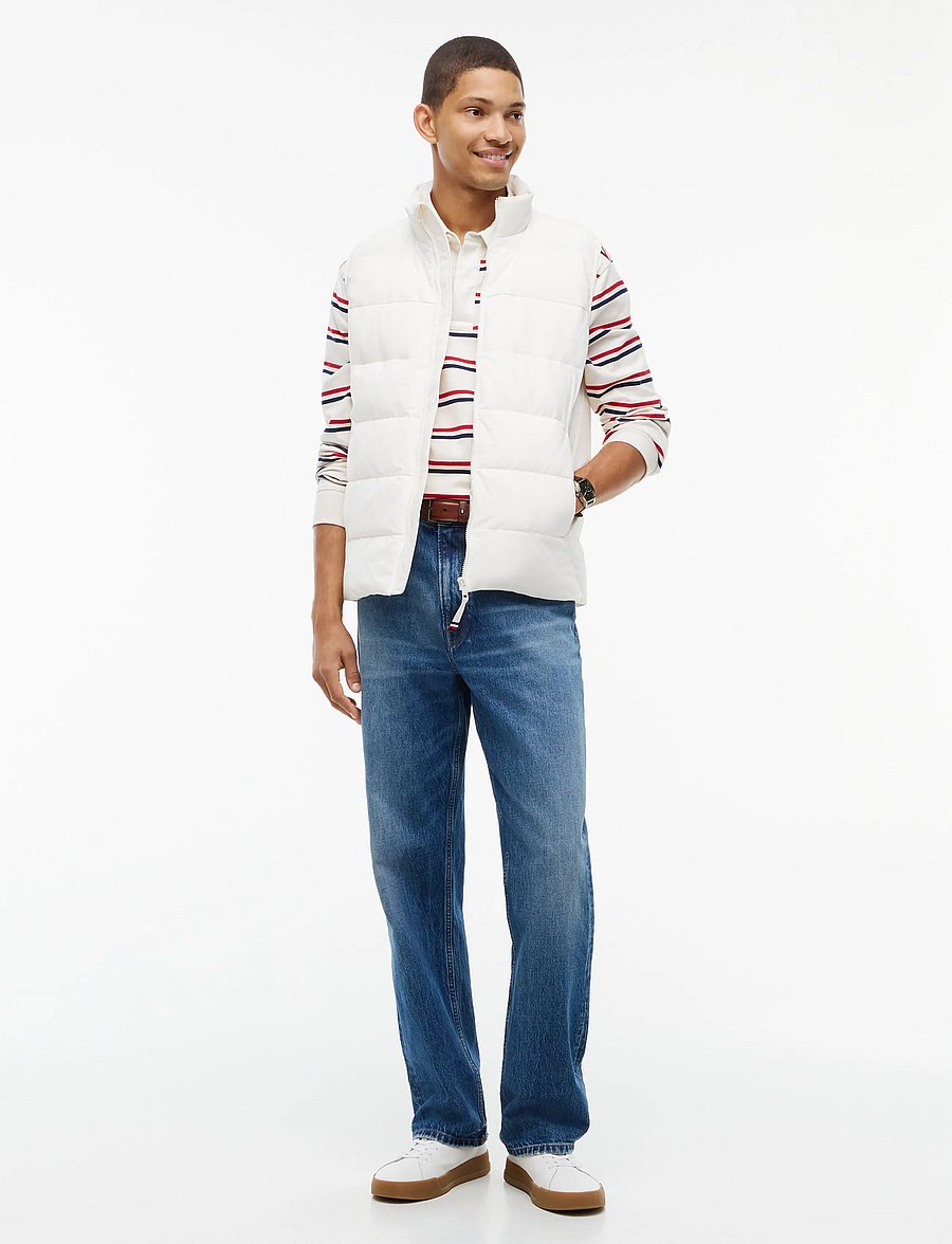 Tommy Hilfiger - BRANDED VEST - westen - ivory silk - 4