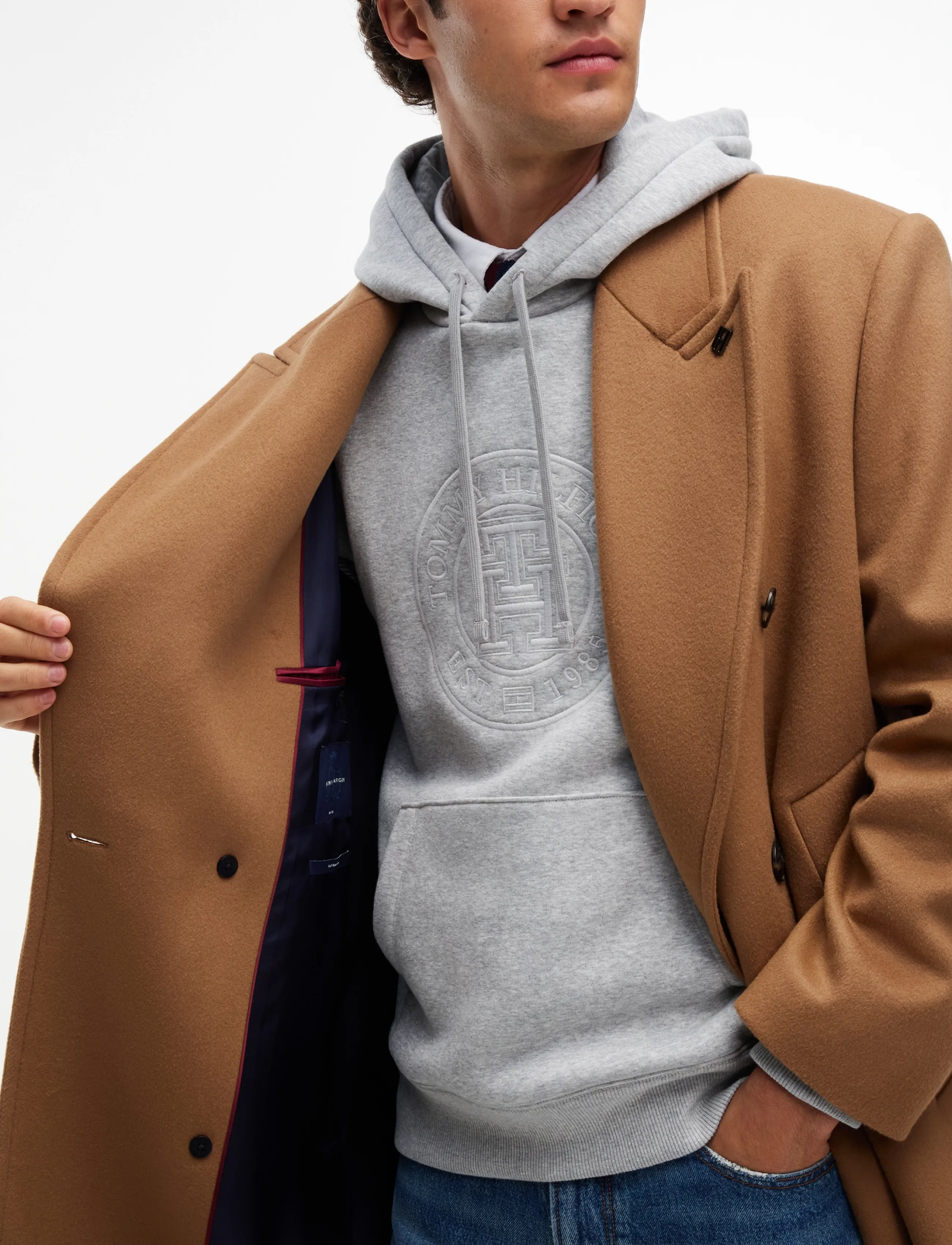 TOMMY HILFIGER Ny Db Coat kappor & rockar herr – bild 3