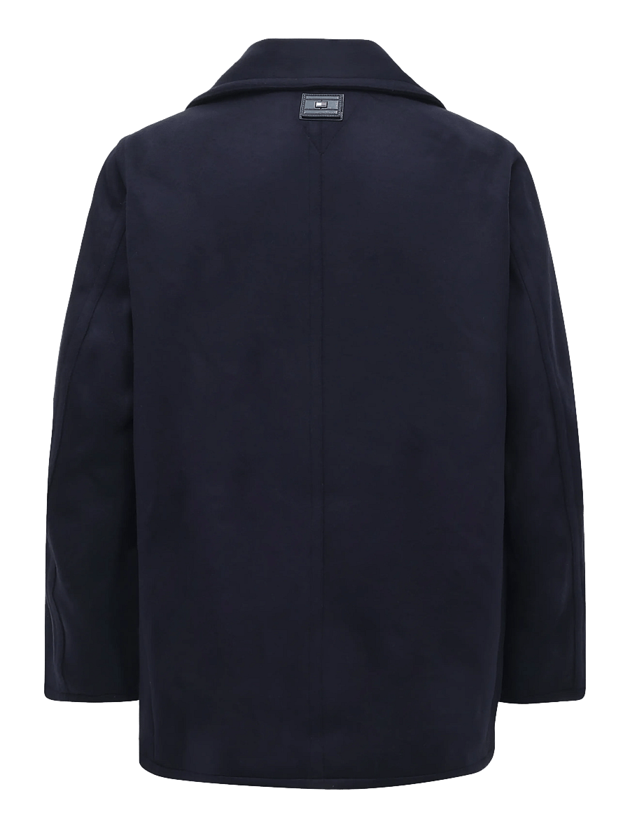 Tommy Hilfiger - NY WOOL PEACOAT - wollmäntel - navy blue - 2