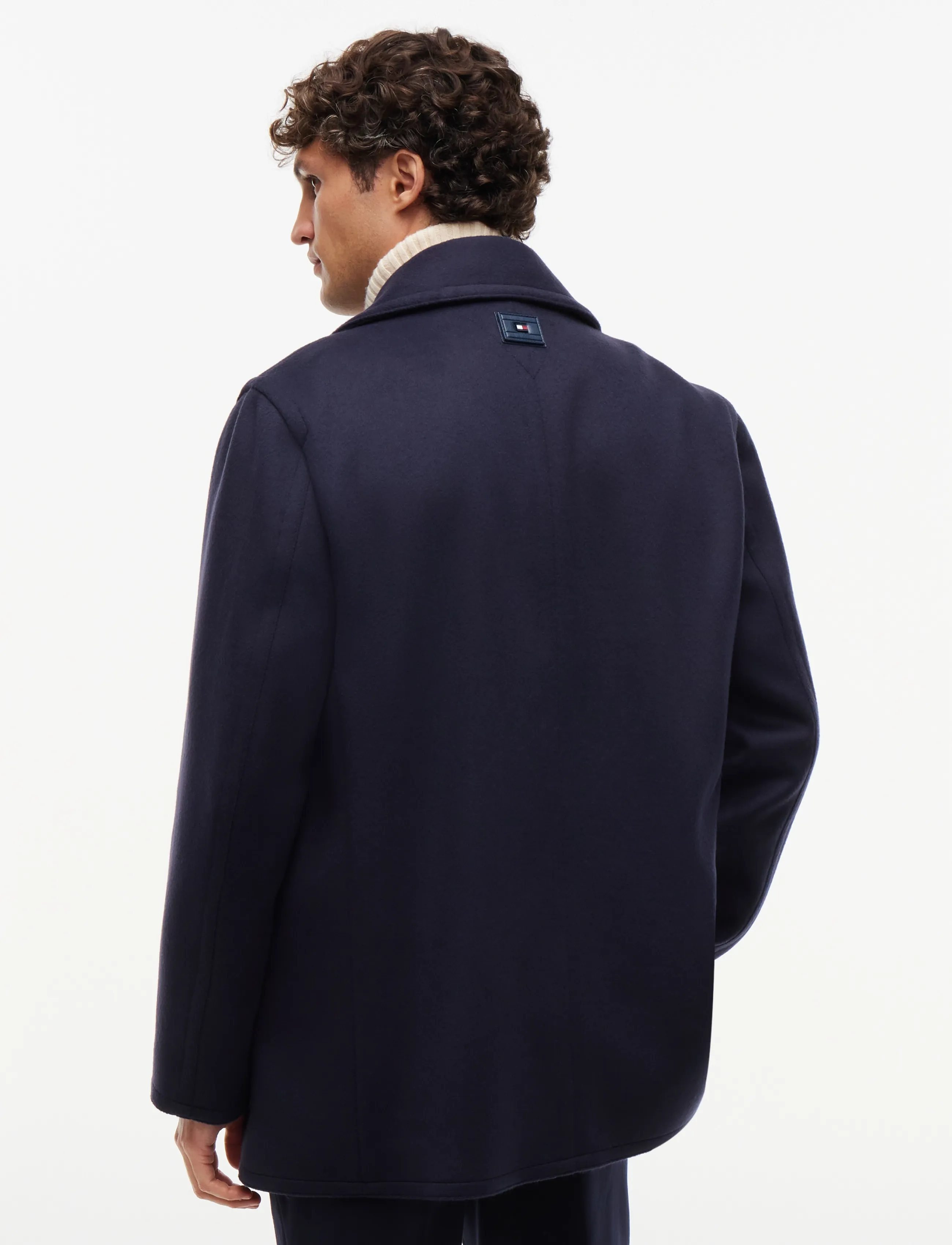 TOMMY HILFIGER Ny Wool Peacoat kappor & rockar herr – bild 6