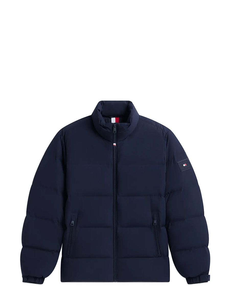 Tommy Hilfiger - DOWN STAND PUFFER JKT - forede jakker - navy blue - 1