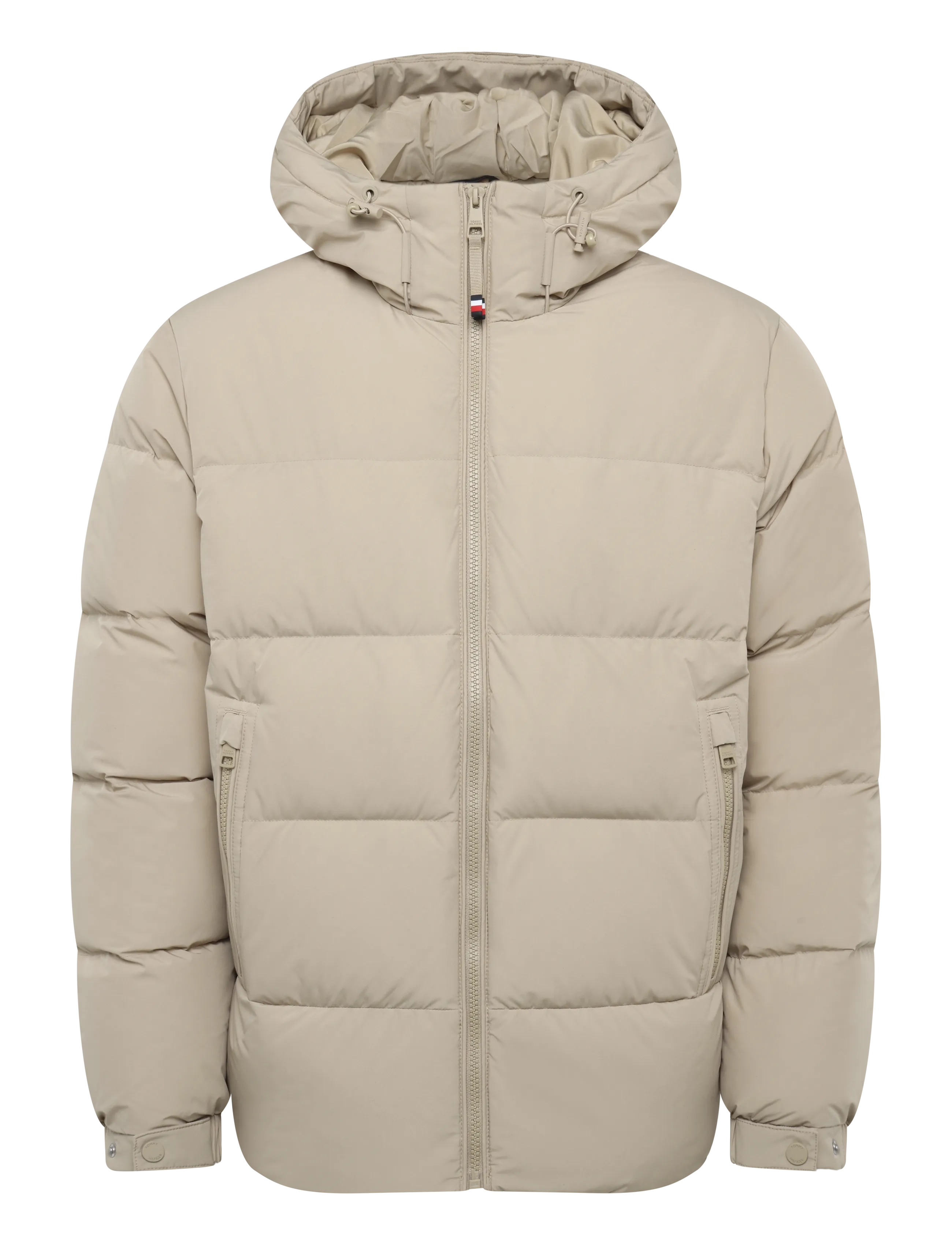 Tommy Hilfiger - DOWN HOODED PUFFER JKT - fodrade jackor - batique khaki - 1