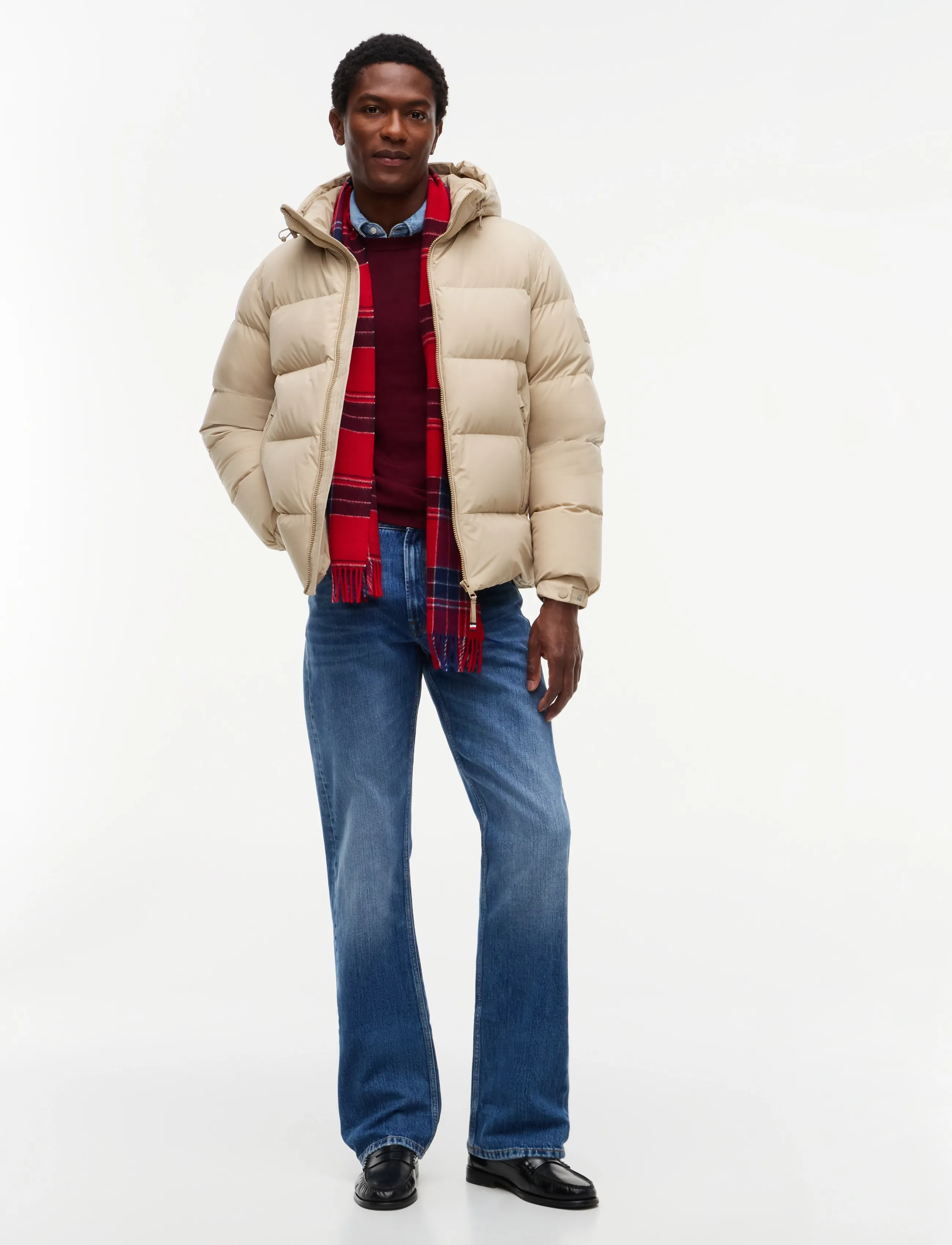 Tommy Hilfiger - DOWN HOODED PUFFER JKT - fodrade jackor - batique khaki - 5