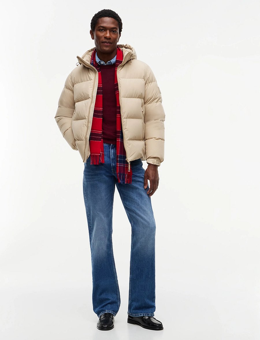 Tommy Hilfiger - DOWN HOODED PUFFER JKT - fodrade jackor - batique khaki - 5