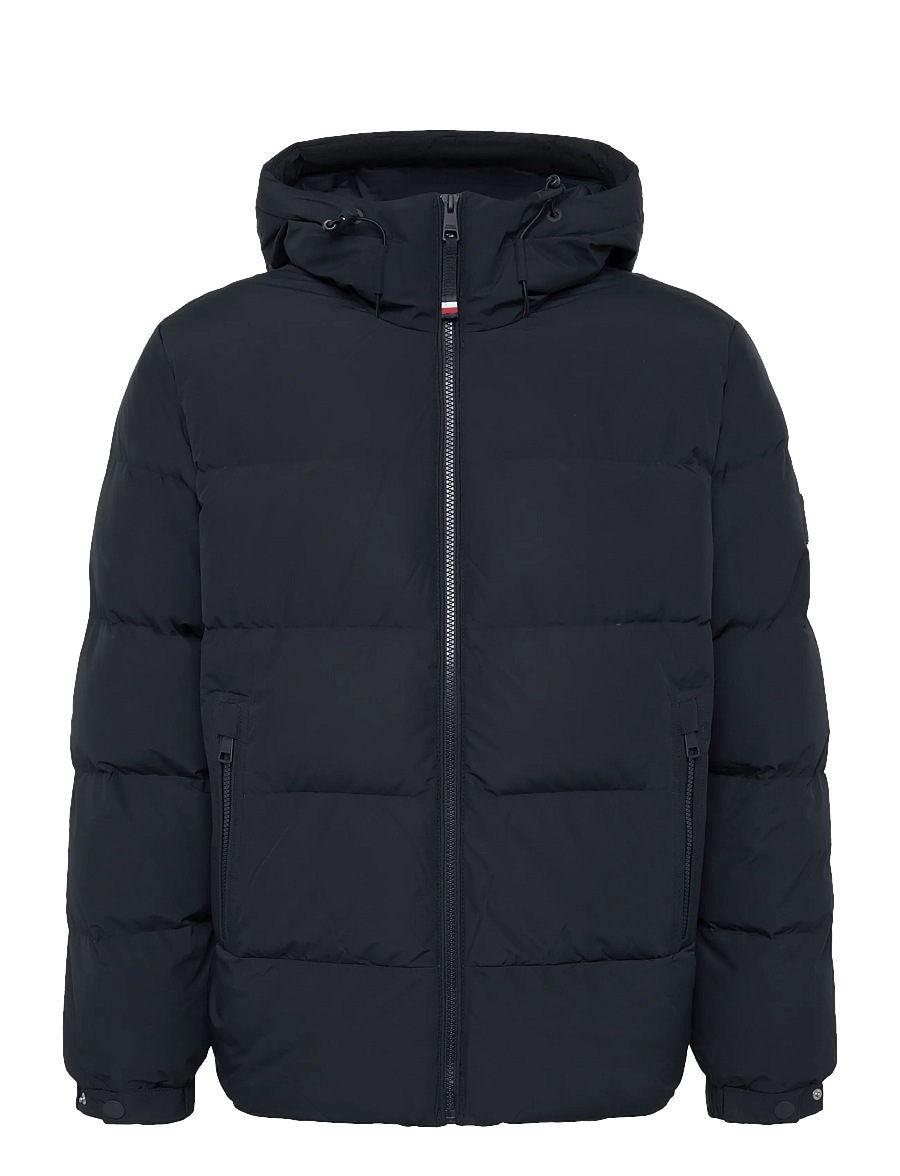 Tommy Hilfiger - DOWN HOODED PUFFER JKT - fodrade jackor - navy blue - 1