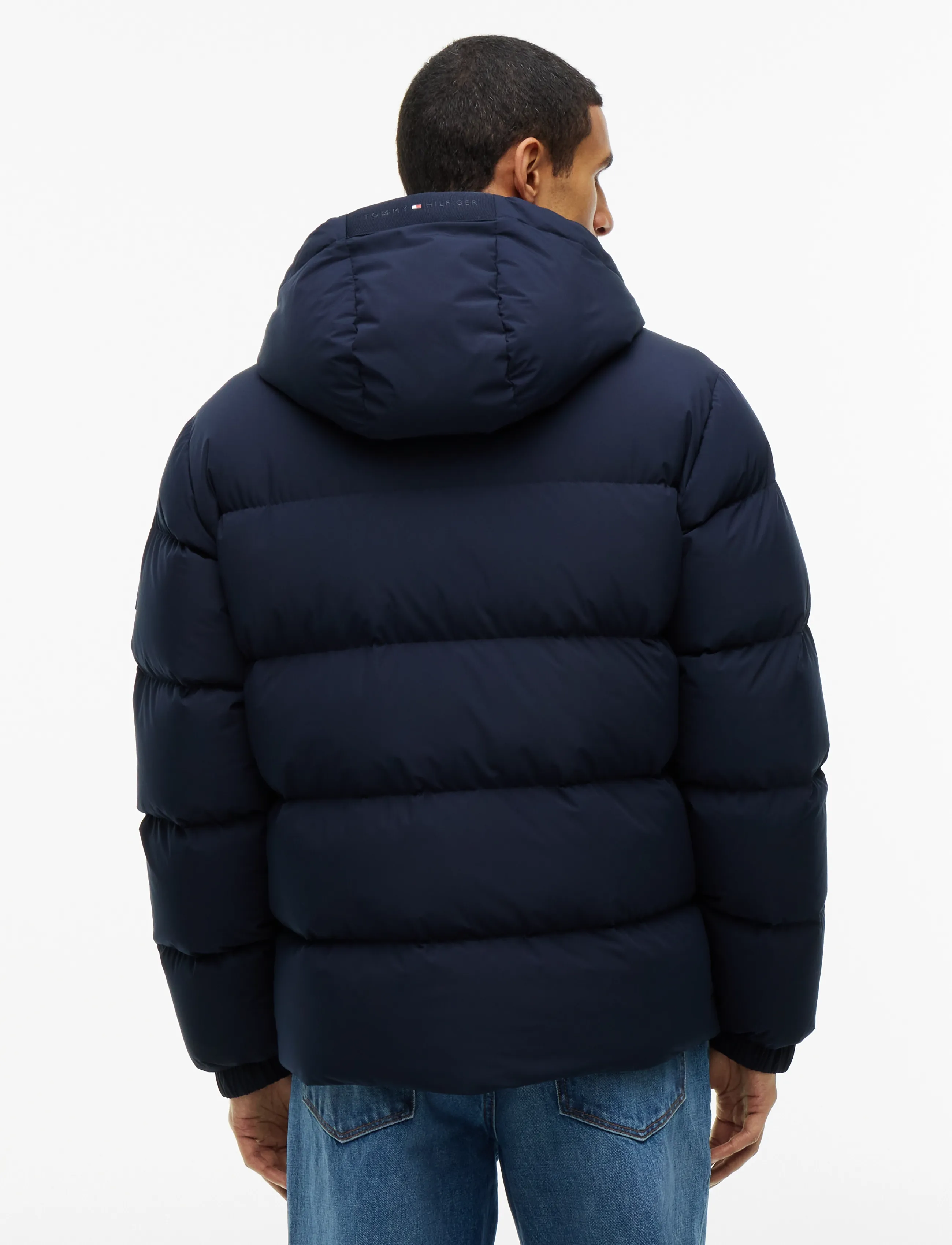 TOMMY HILFIGER Down Hooded Puffer Jkt jackor herr – bild 2