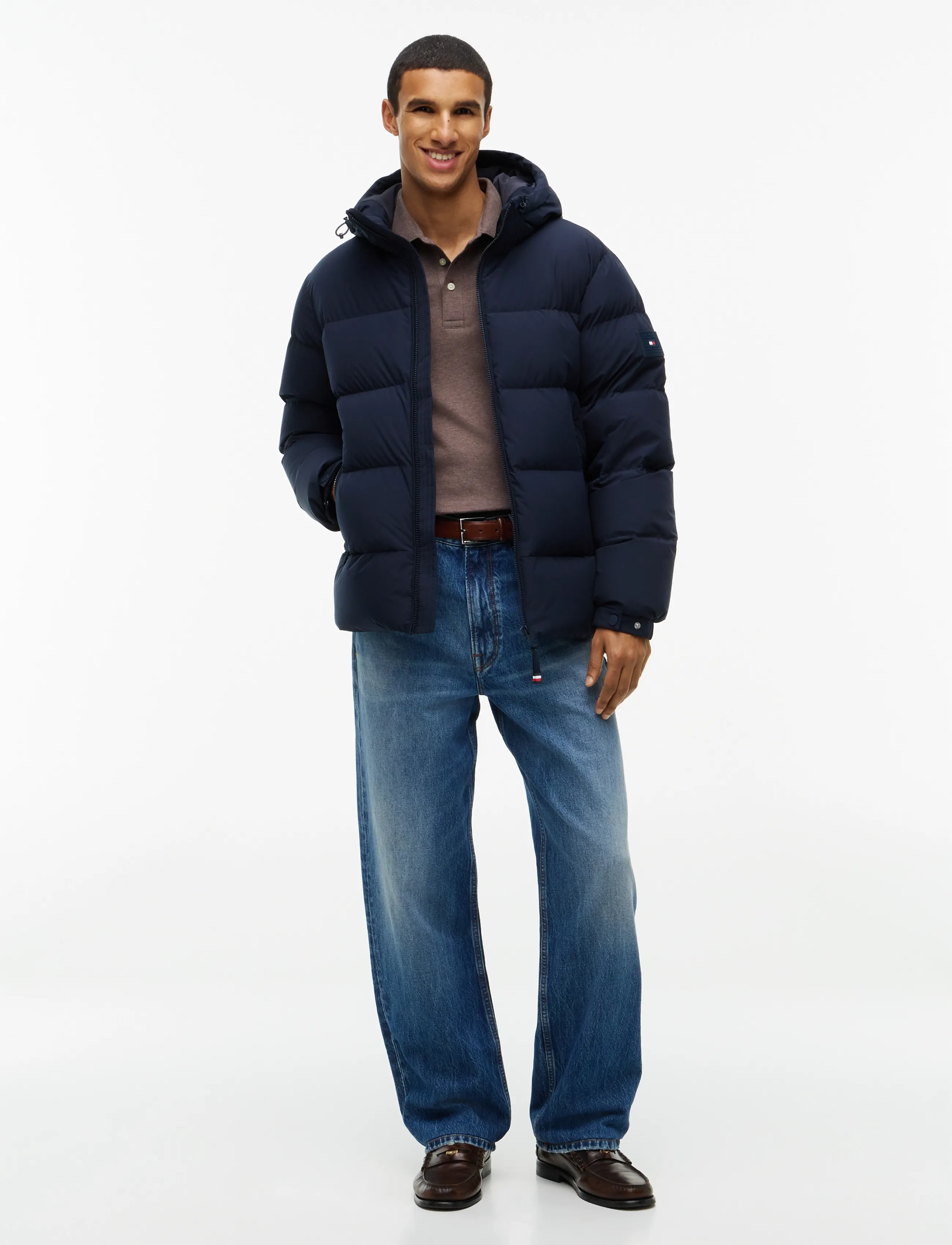 TOMMY HILFIGER Down Hooded Puffer Jkt jackor herr – bild 4