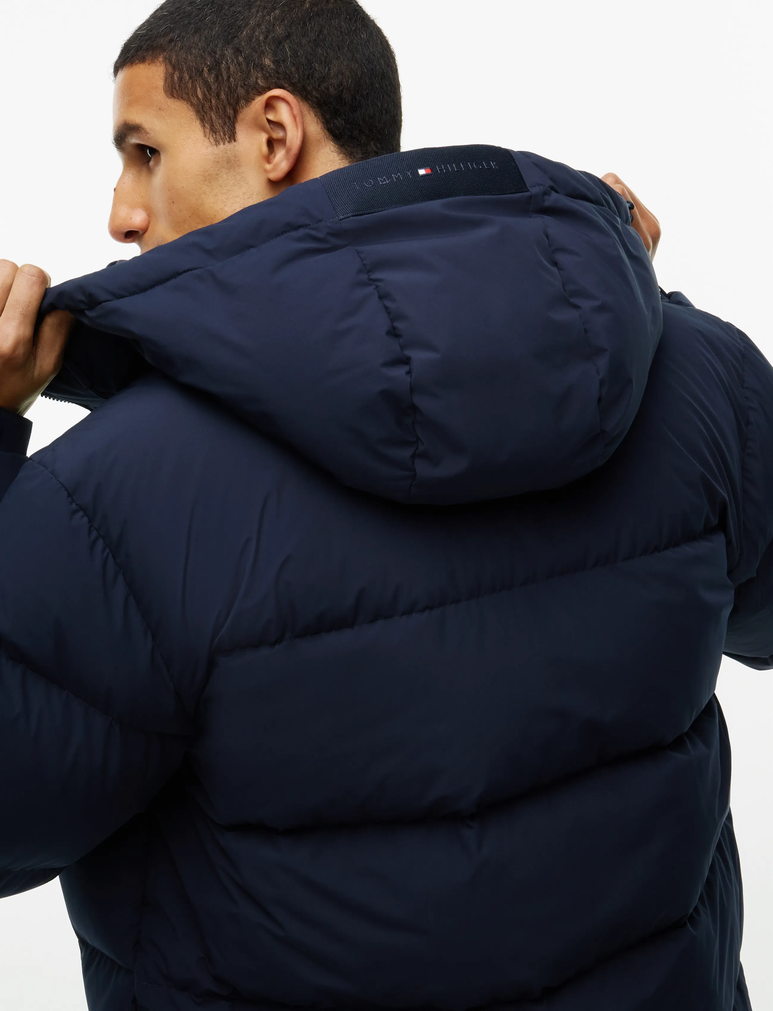TOMMY HILFIGER Down Hooded Puffer Jkt jackor herr – bild 5