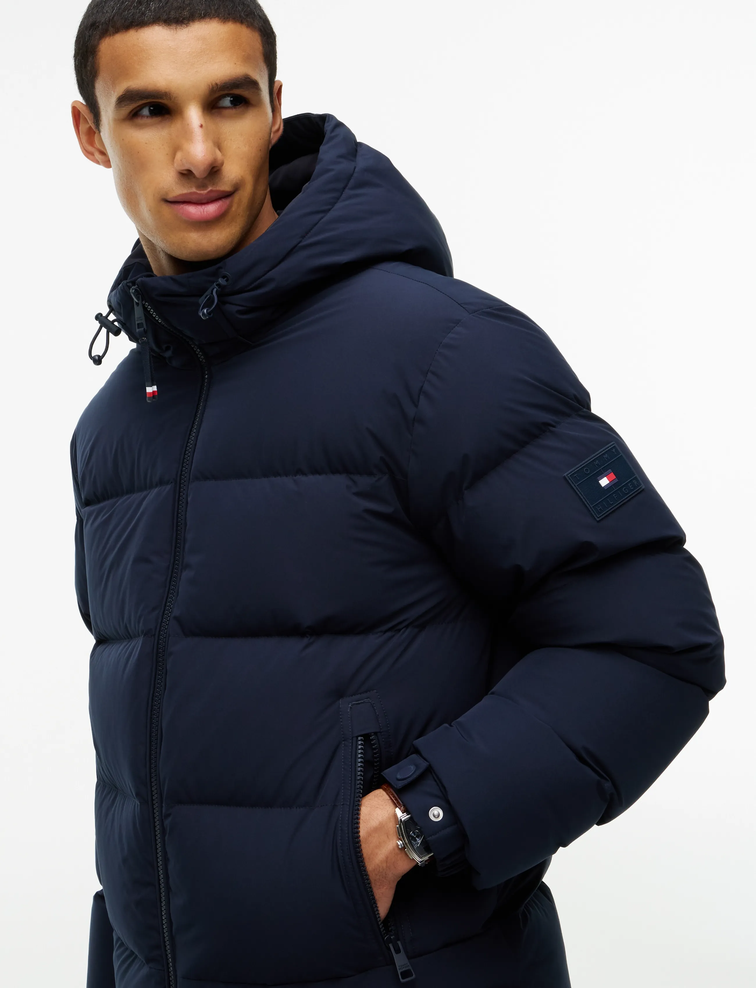 TOMMY HILFIGER Down Hooded Puffer Jkt jackor herr – bild 6