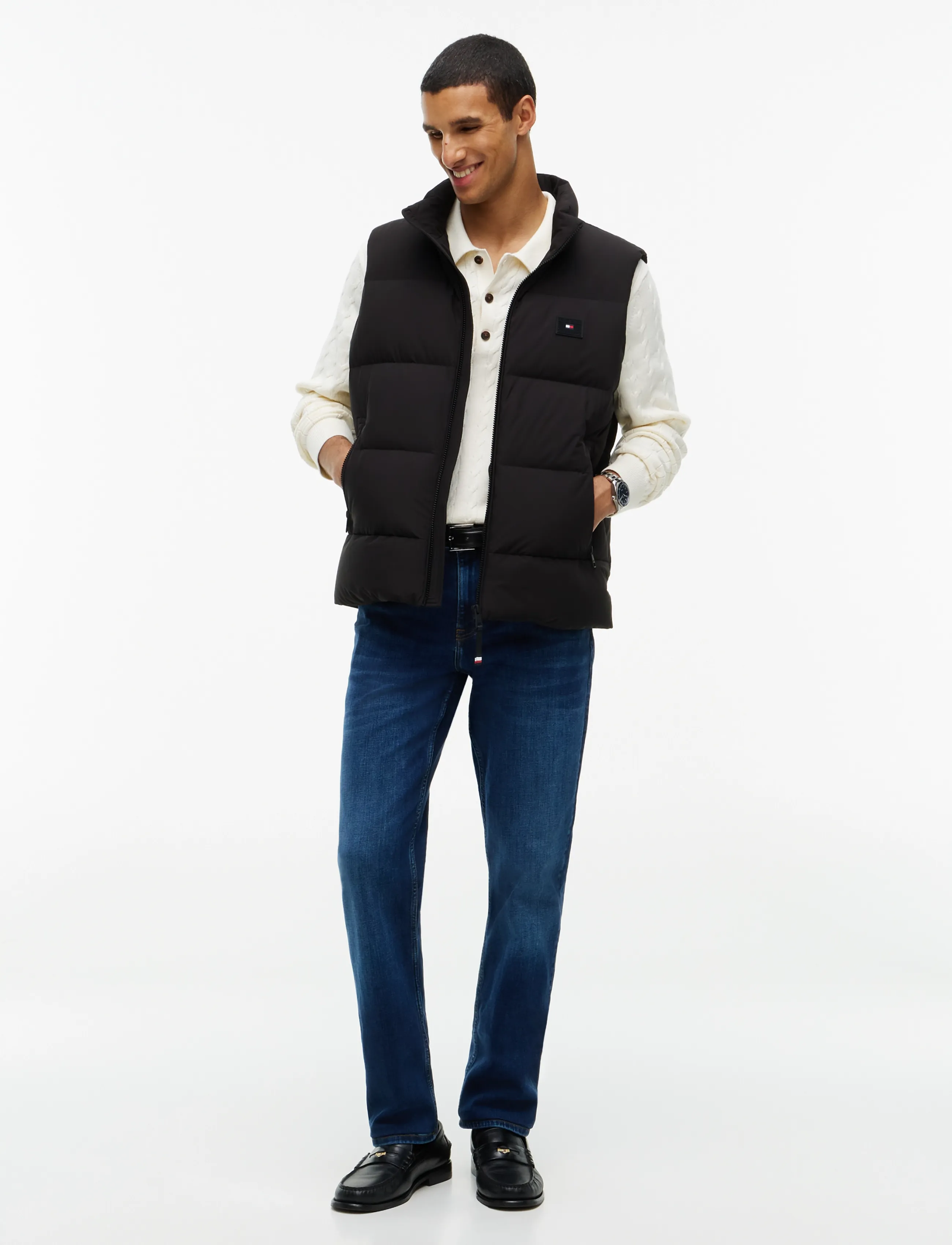 Tommy Hilfiger - DOWN VEST - black - 4