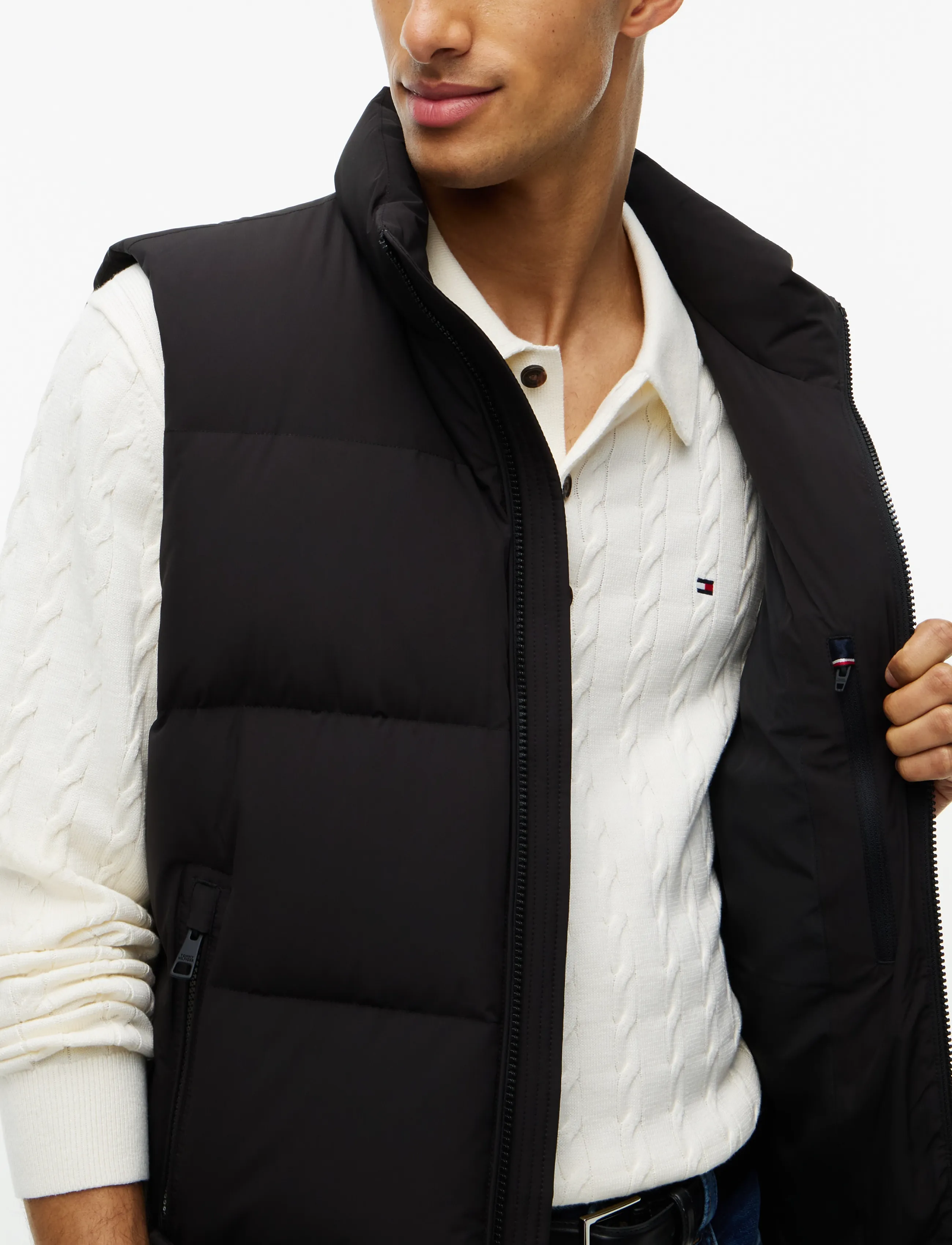 Tommy Hilfiger - DOWN VEST - black - 5
