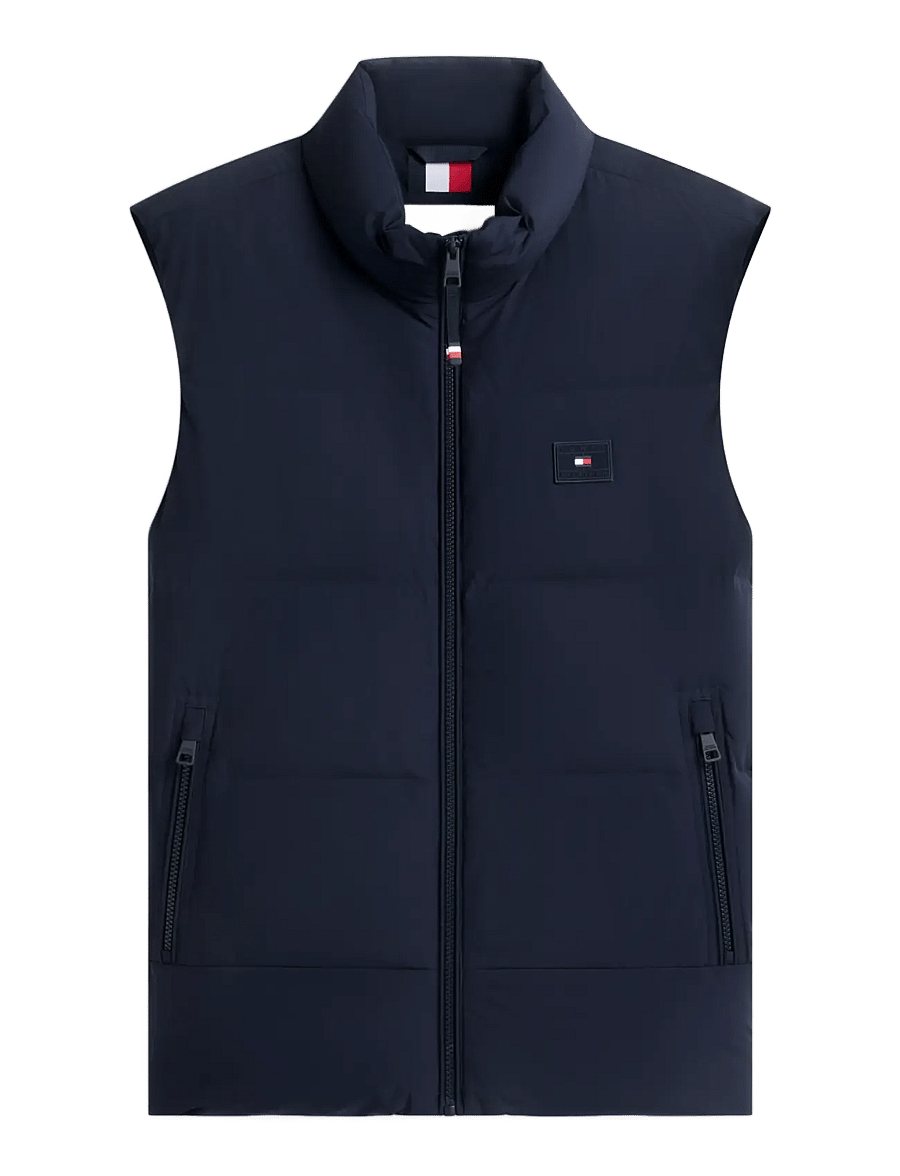 Tommy Hilfiger - DOWN VEST - vests - navy blue - 0