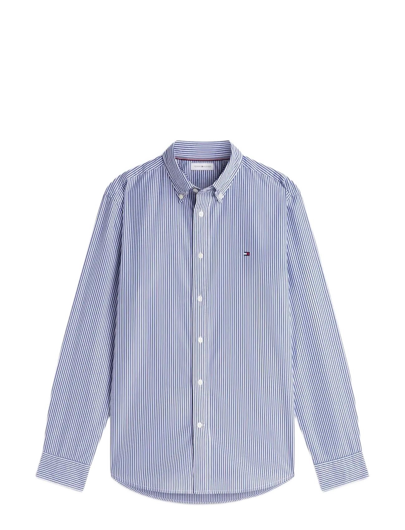 Tommy Hilfiger CORE FLEX POP CLASSIC STP SHIRT - Kleidung - WEDGE BLUE   STRIPE / blue