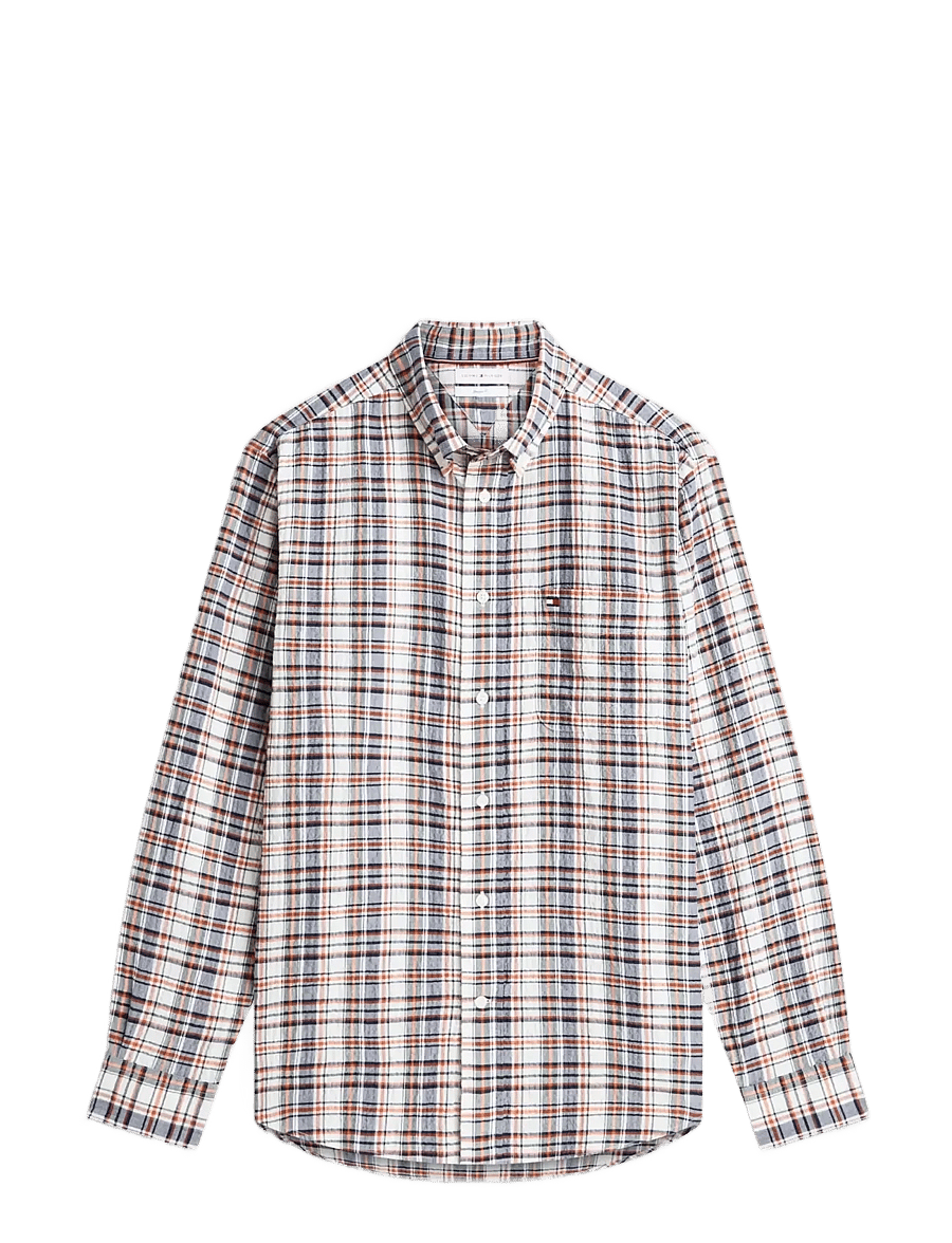 Tommy Hilfiger - SOFT TEXTURED CHECK SHIRT - carbon navy check - 1