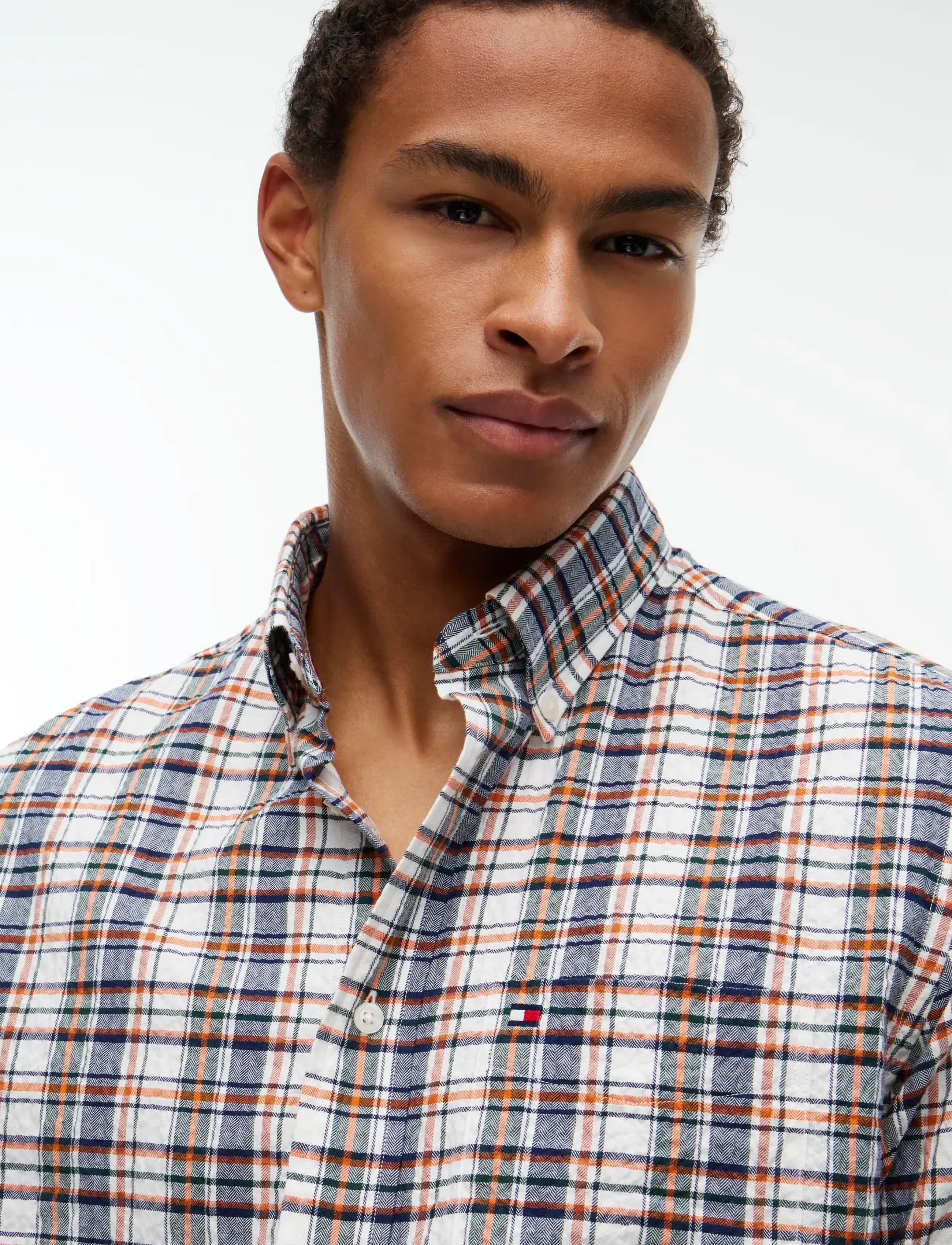 Tommy Hilfiger - SOFT TEXTURED CHECK SHIRT - carbon navy   check - 3