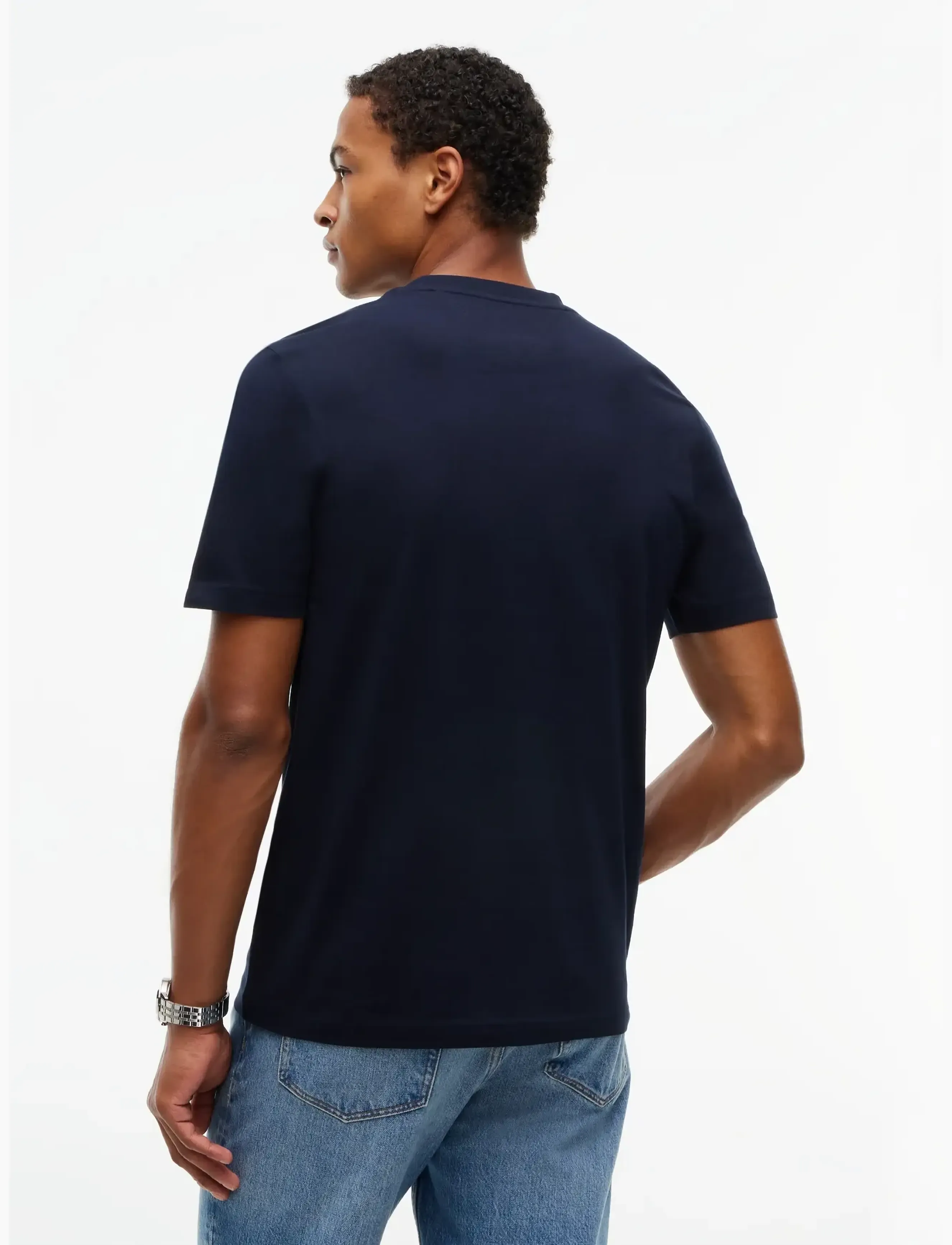 Tommy Hilfiger - BRAND LOVE SMALL SCRIPT TEE - short-sleeved t-shirts - navy blue - 2