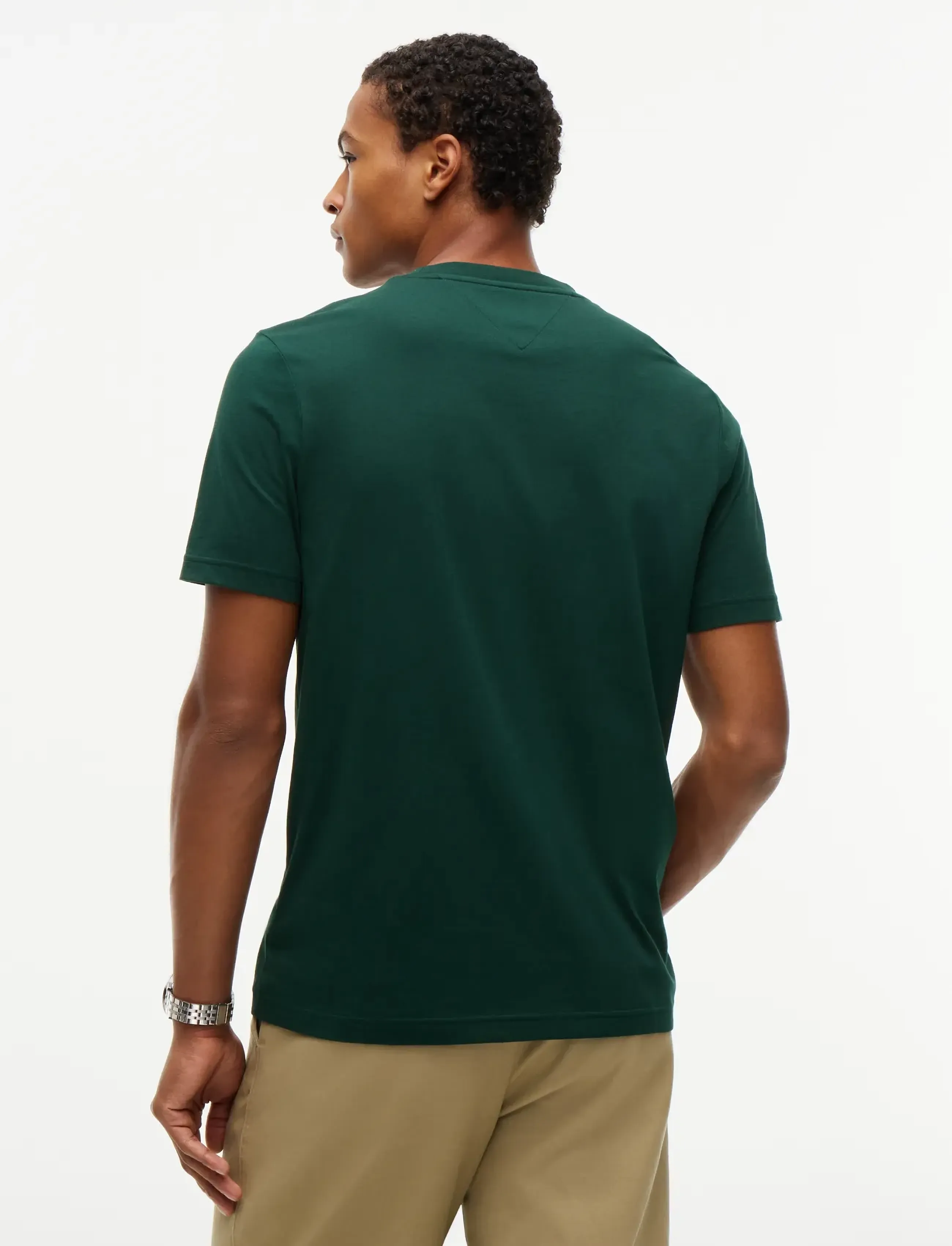 Tommy Hilfiger - BRAND LOVE SMALL SCRIPT TEE - lühikeste varrukatega t-särgid - nocturnal green - 2