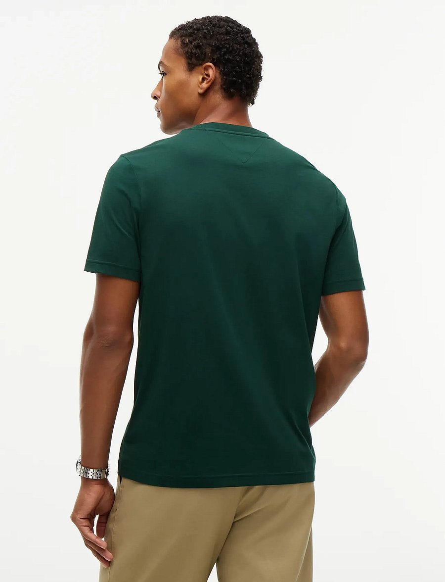 Tommy Hilfiger - BRAND LOVE SMALL SCRIPT TEE - lühikeste varrukatega t-särgid - nocturnal green - 2