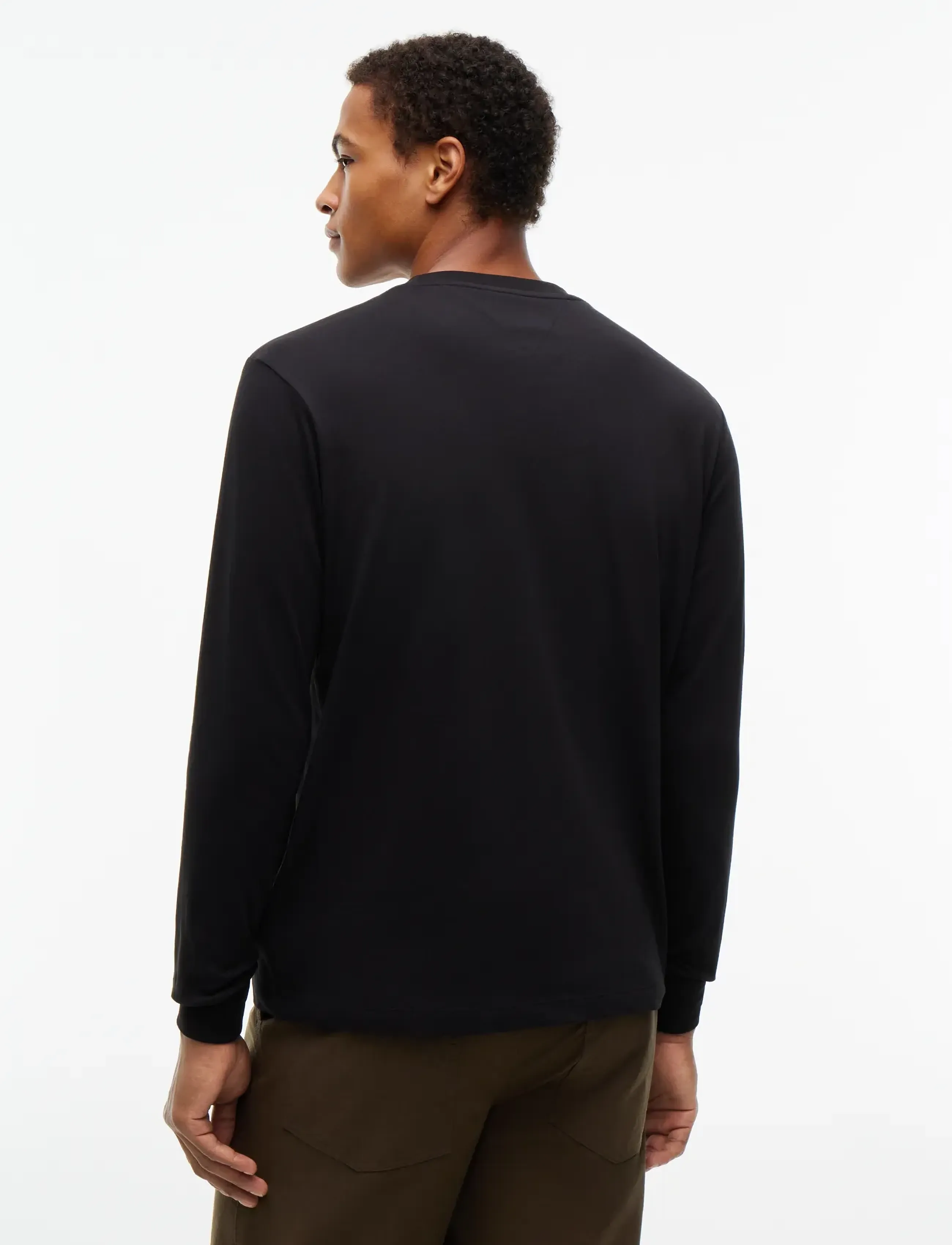 Tommy Hilfiger - BRAND LOVE SMALL SCRIPT LS TEE - black - 2