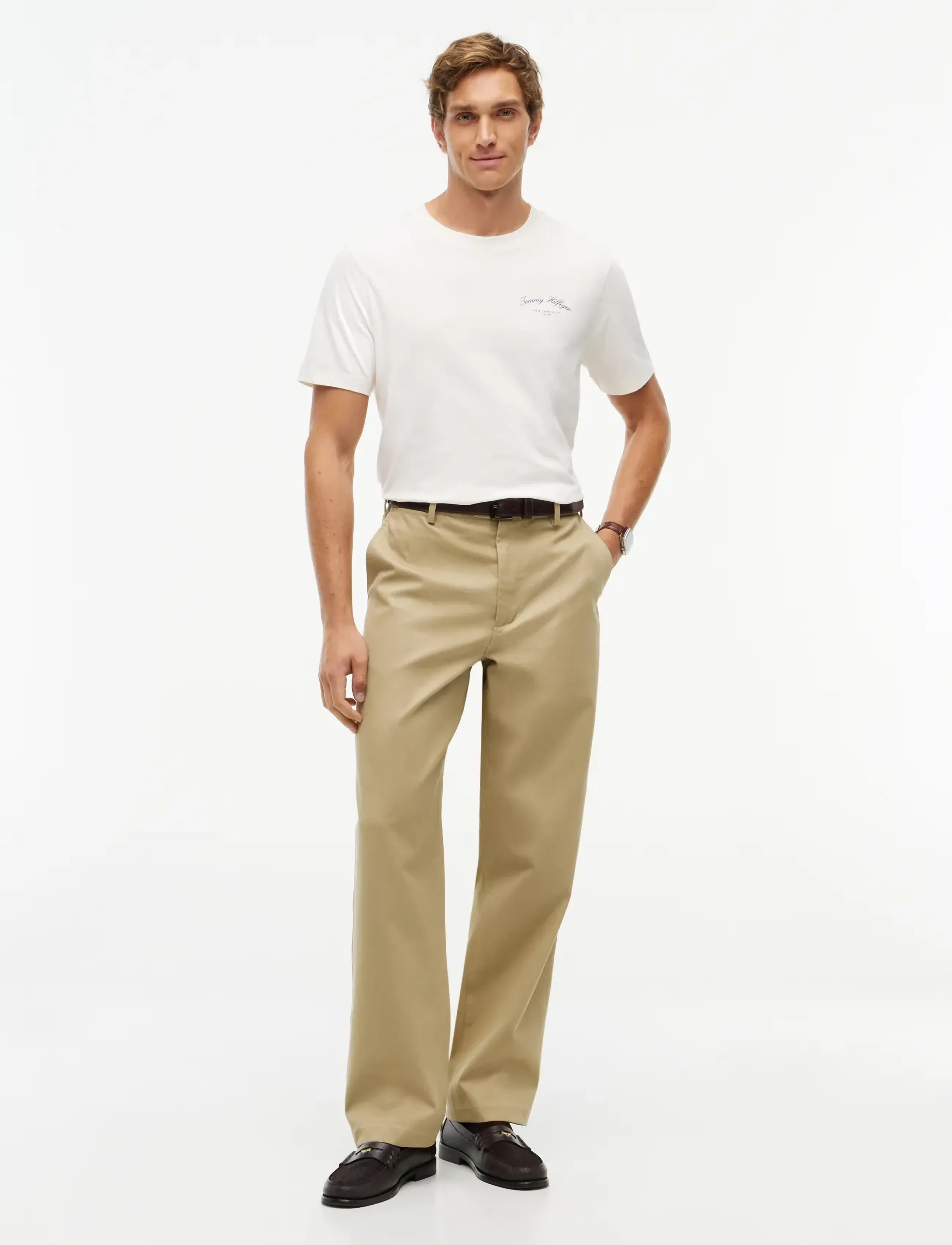 Tommy Hilfiger - SEASONAL GRAPHIC STORY TEE 2 - kurzärmelige t-shirts - ivory petal - 4
