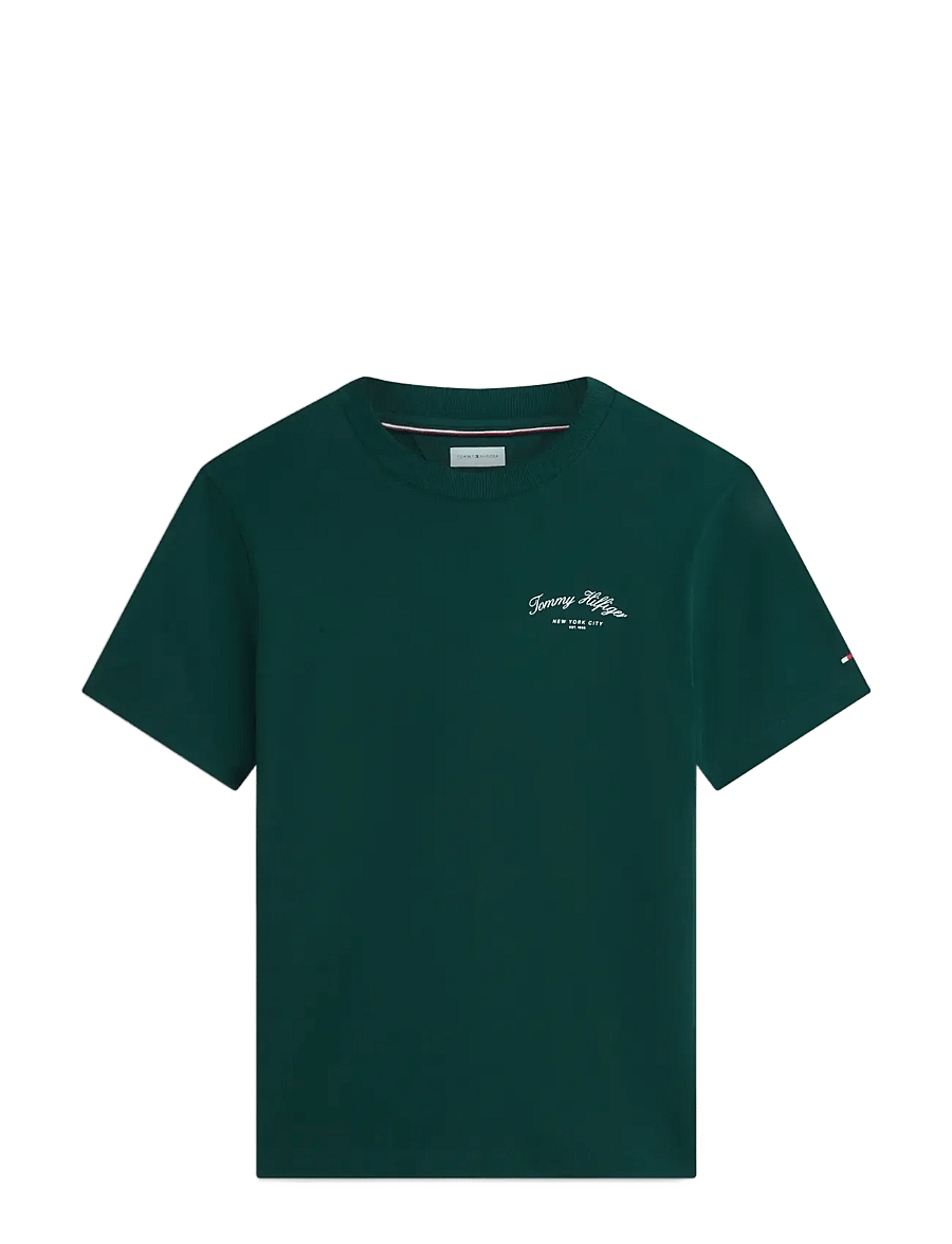Tommy Hilfiger - SEASONAL GRAPHIC STORY TEE 2 - nocturnal green - 1