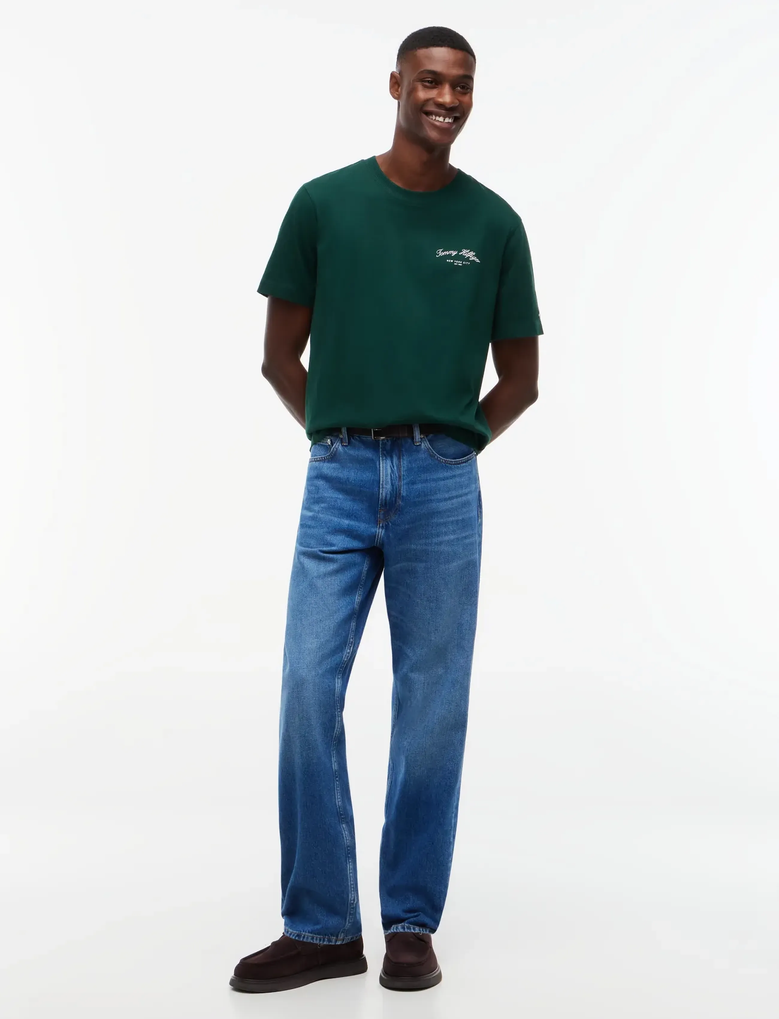 Tommy Hilfiger - SEASONAL GRAPHIC STORY TEE 2 - nocturnal green - 4