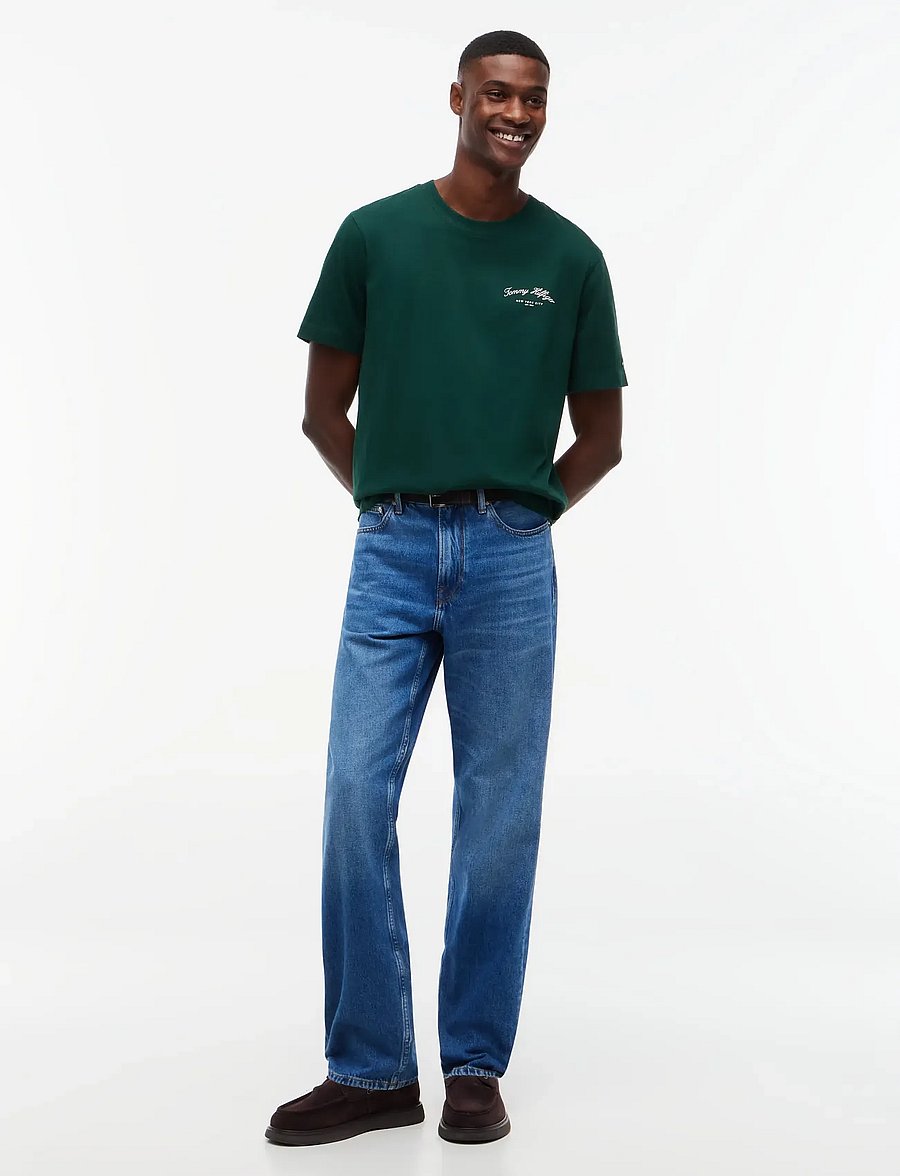 Tommy Hilfiger - SEASONAL GRAPHIC STORY TEE 2 - nocturnal green - 4
