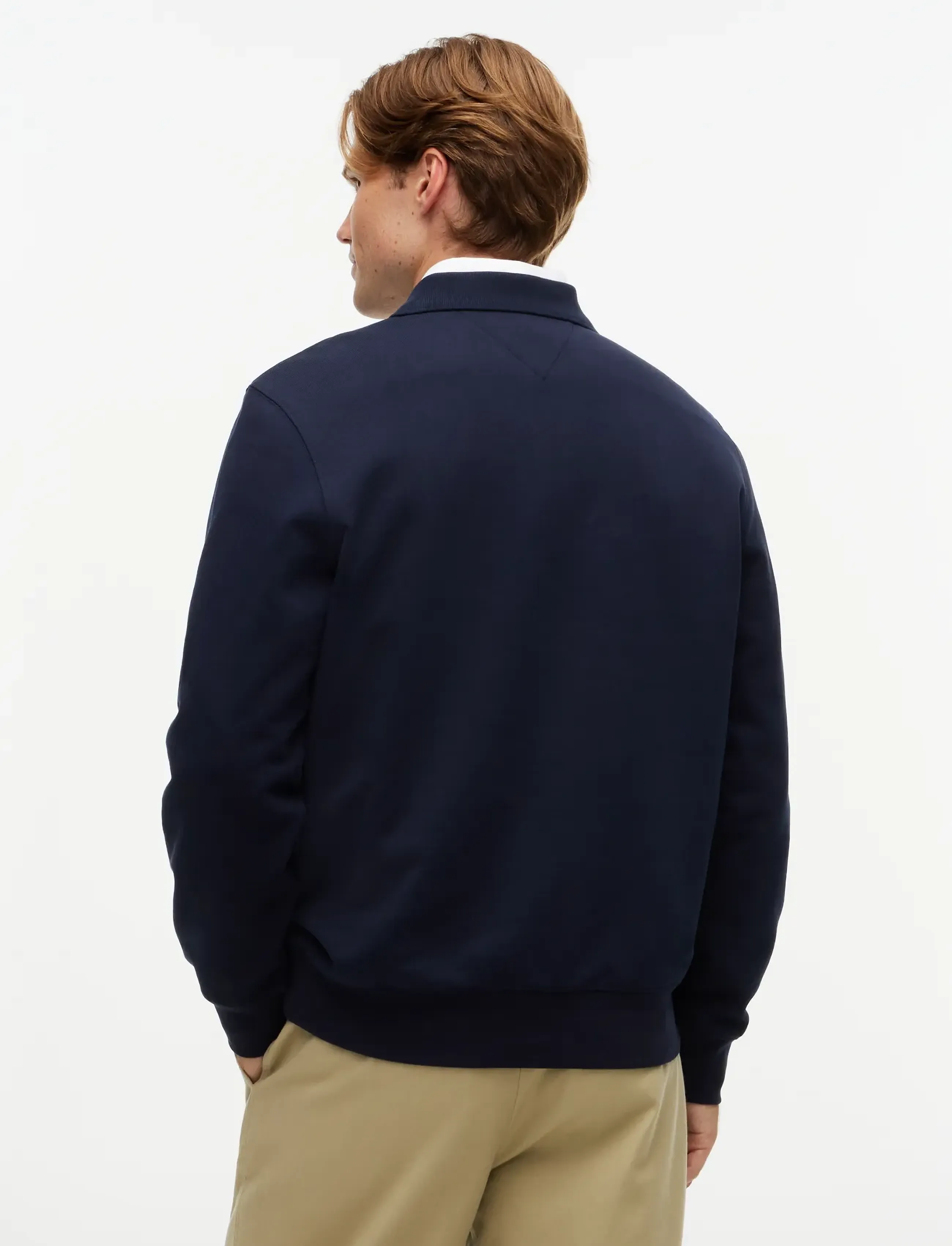 Tommy Hilfiger - ESSENTIAL TERRY ZIP RUGBY - navy blue - 2