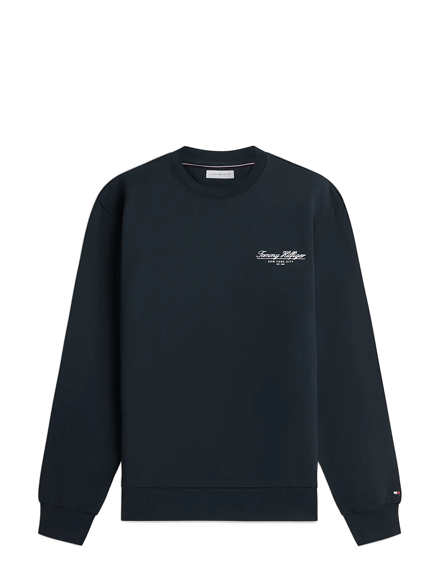 Tommy Hilfiger - BRAND LOVE SCRIPT SWEATSHIRT - navy blue - 1