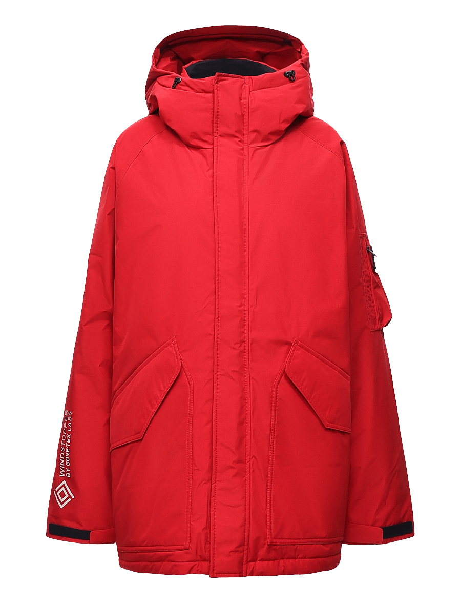 Tommy Hilfiger - GORE-TEX DOWN PARKA - parkas - medium red - 1