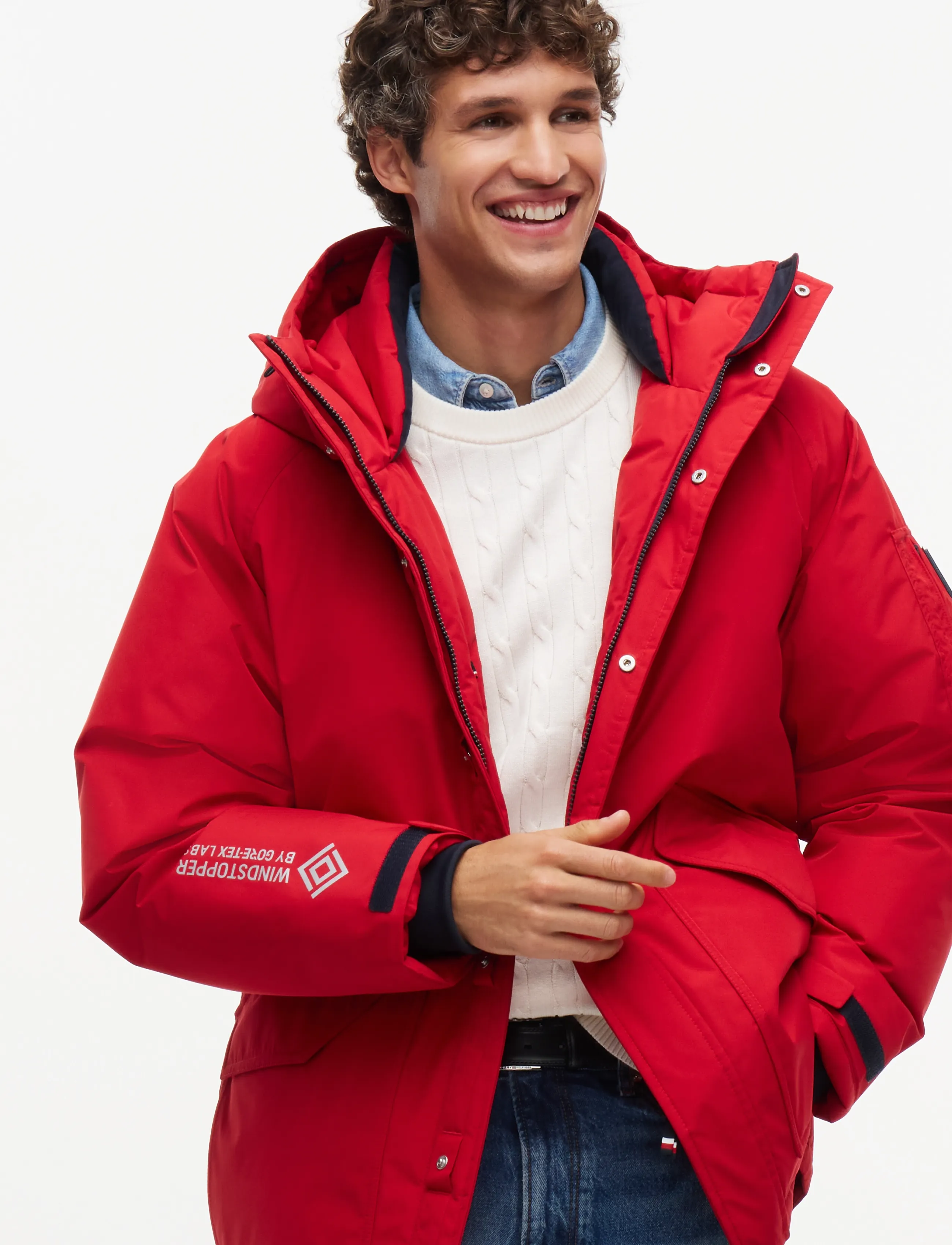 Tommy Hilfiger - GORE-TEX DOWN PARKA - parkas - medium red - 5