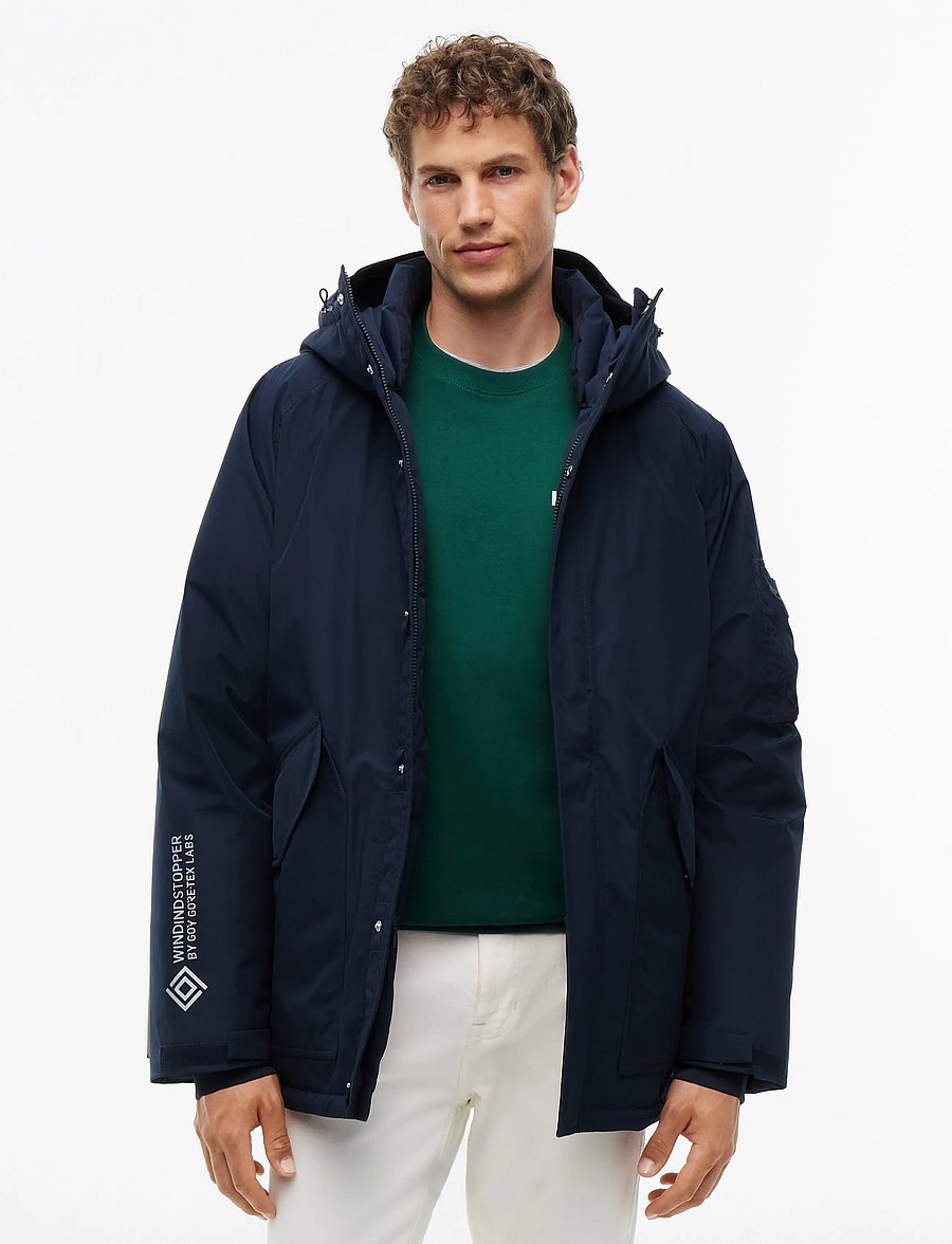 Tommy Hilfiger - GORE-TEX DOWN PARKA - parkas - navy blue - 0
