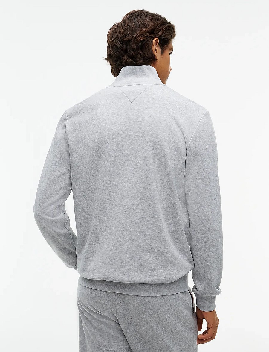 Tommy Hilfiger - RWB TIPPING TRACK JACKET - sweatshirts - light grey heather - 2