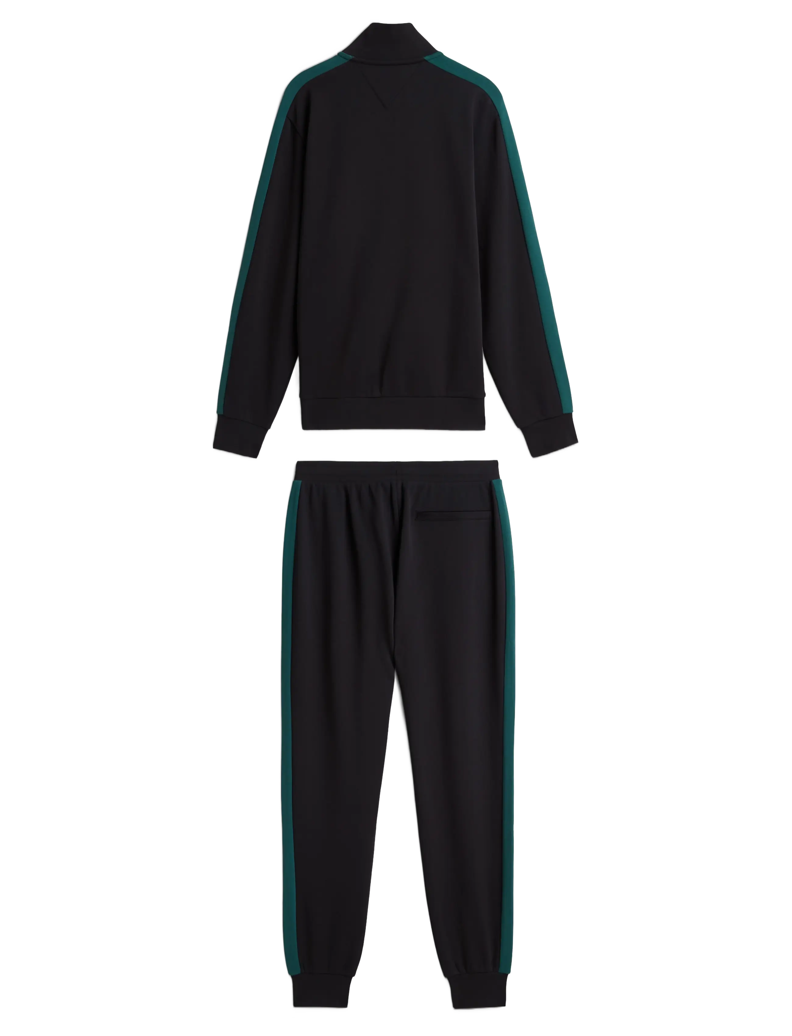 Tommy Hilfiger - ESS COLORBLOCK TRACKSUIT - premium-styles - black - 2