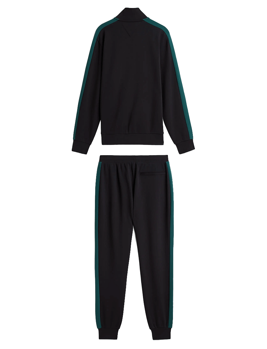 Tommy Hilfiger - ESS COLORBLOCK TRACKSUIT - dressid - black - 2