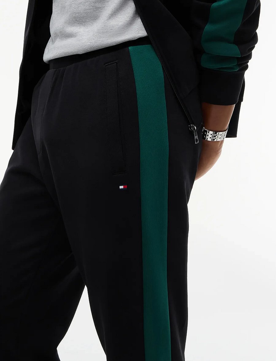 Tommy Hilfiger - ESS COLORBLOCK TRACKSUIT - trainingsanzüge - black - 3