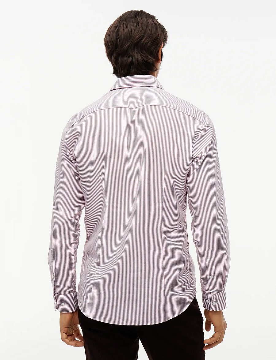Tommy Hilfiger - CL OXFORD STRIPE - oxford-skjortor - rouge white - 2